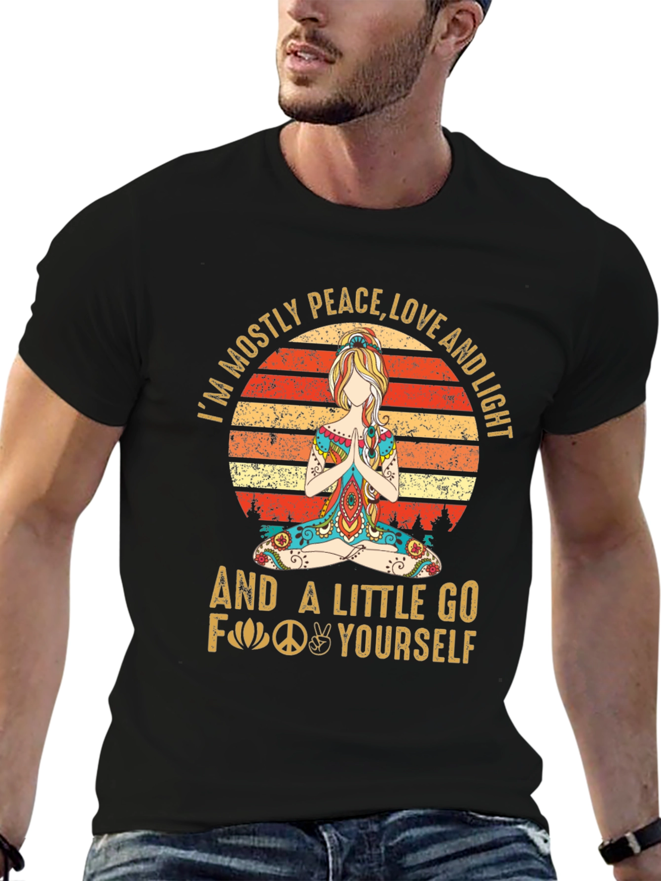 Peace Love & Light Graphic Tee