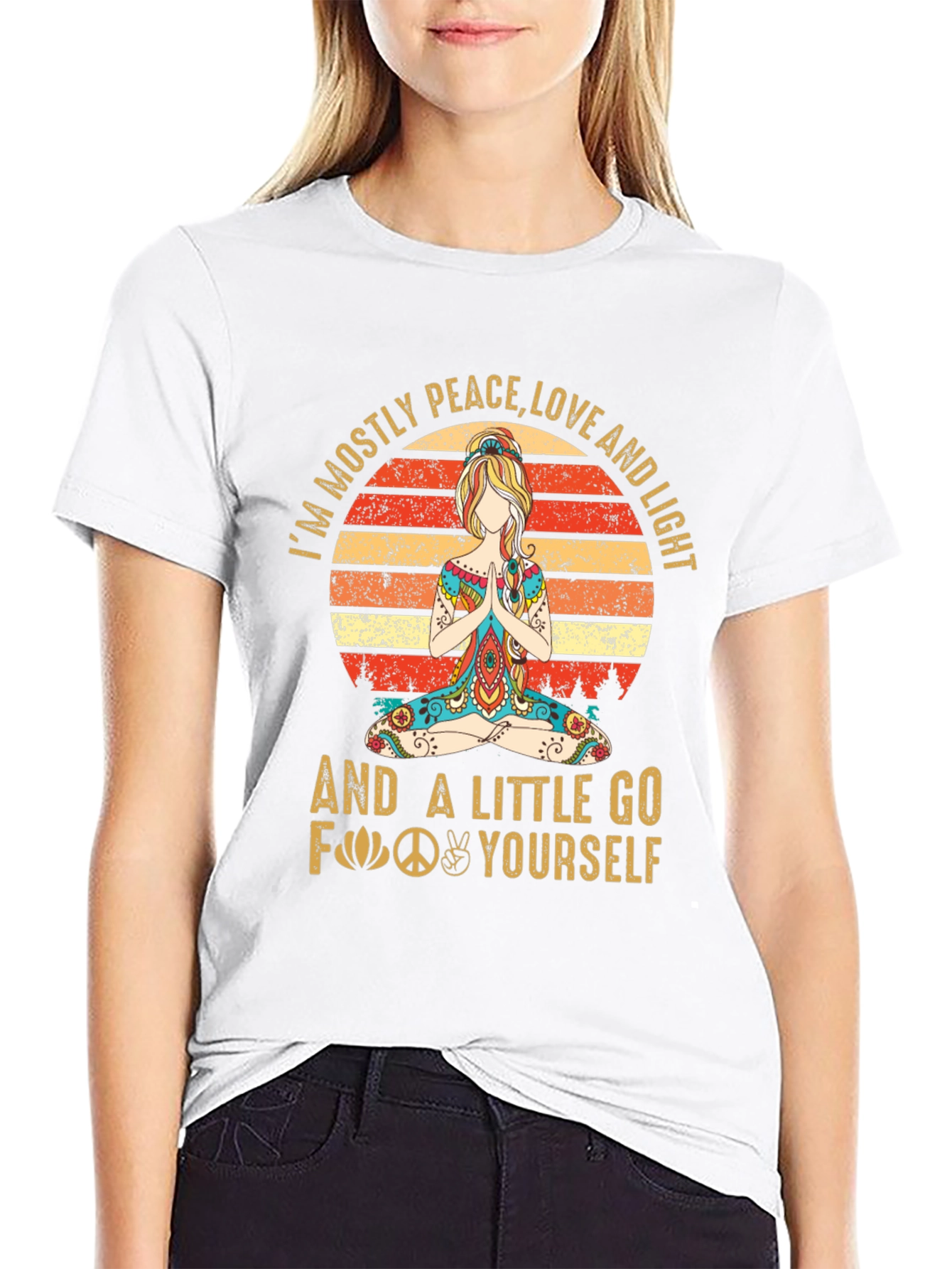 Peace Love & Light Graphic Tee