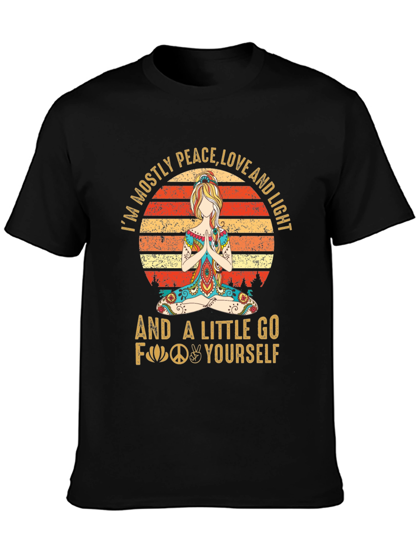 Peace Love & Light Graphic Tee