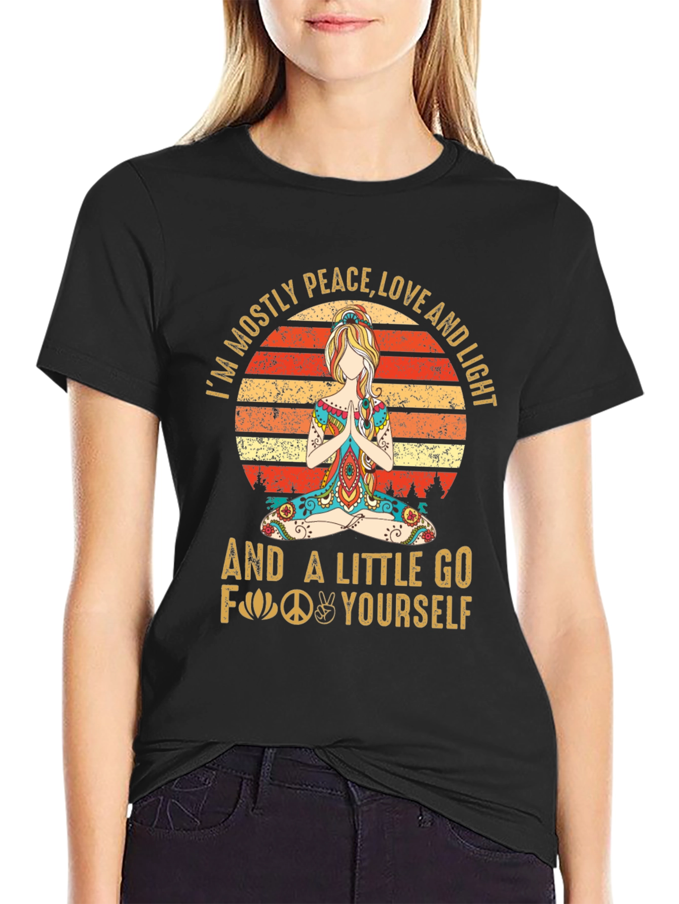 Peace Love & Light Graphic Tee