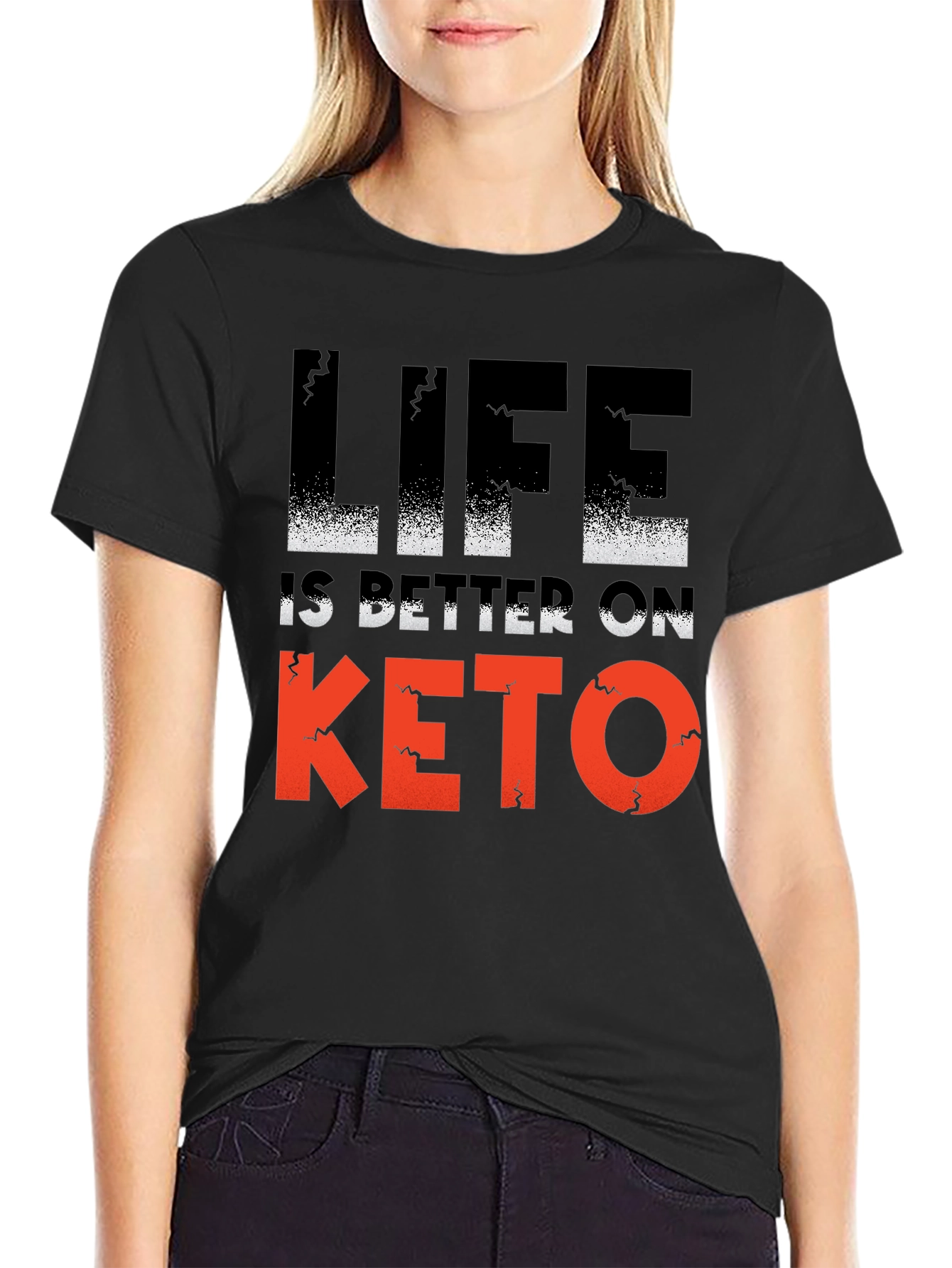 Life is Better On Keto T-Shirt - Black