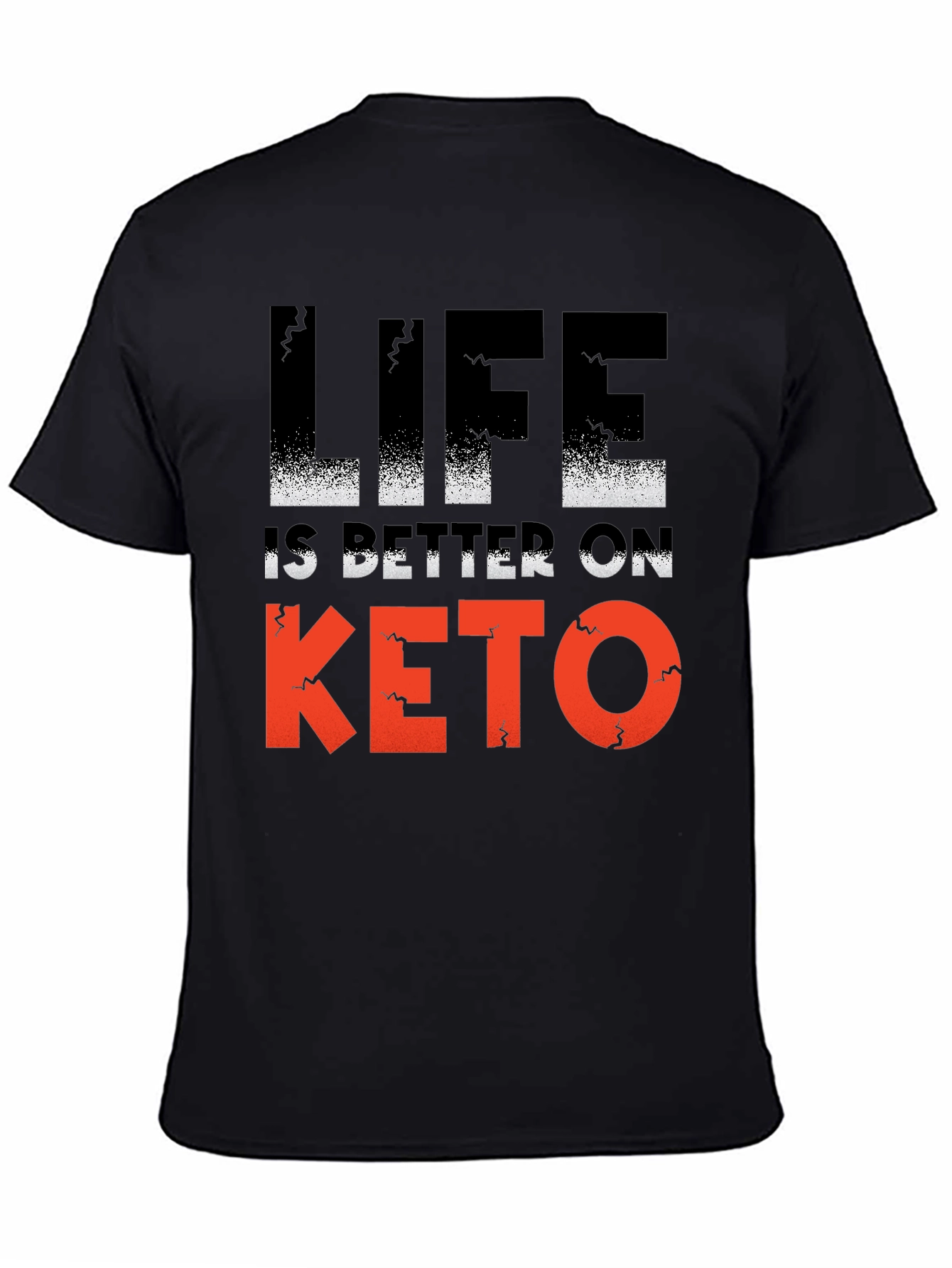 Life is Better On Keto T-Shirt - Black