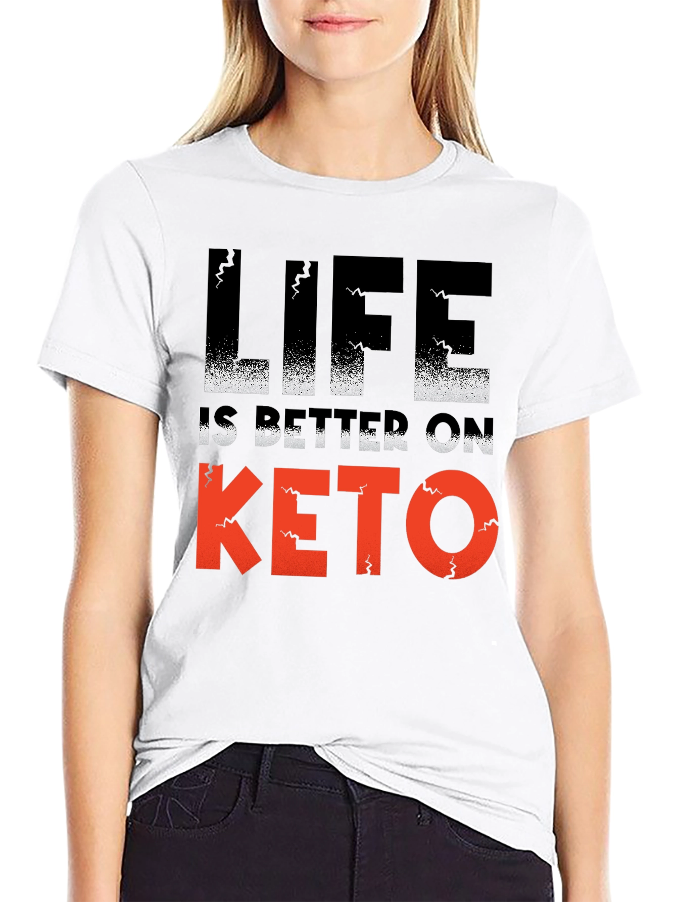 Life is Better On Keto T-Shirt - Black