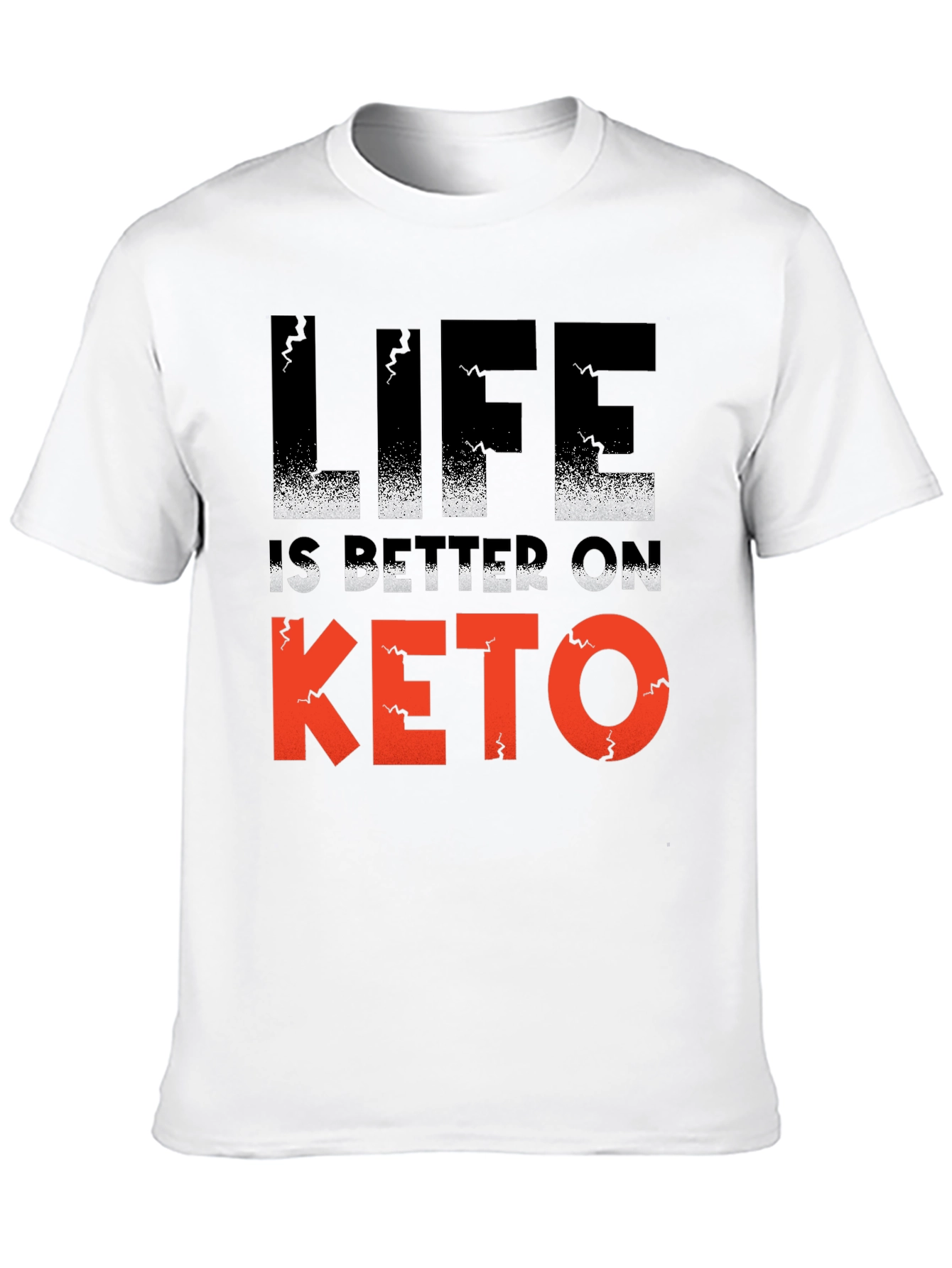 Life is Better On Keto T-Shirt - Black