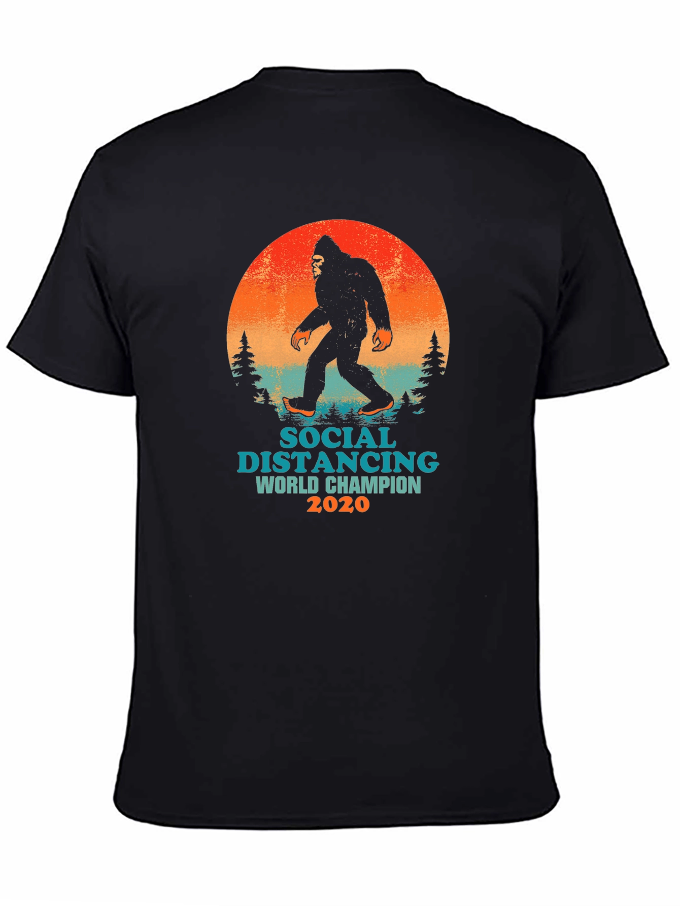 Social Distancing World Champion 2020 T-Shirt