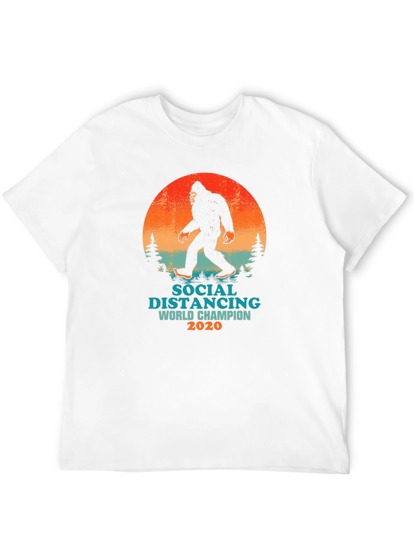 Social Distancing World Champion 2020 T-Shirt