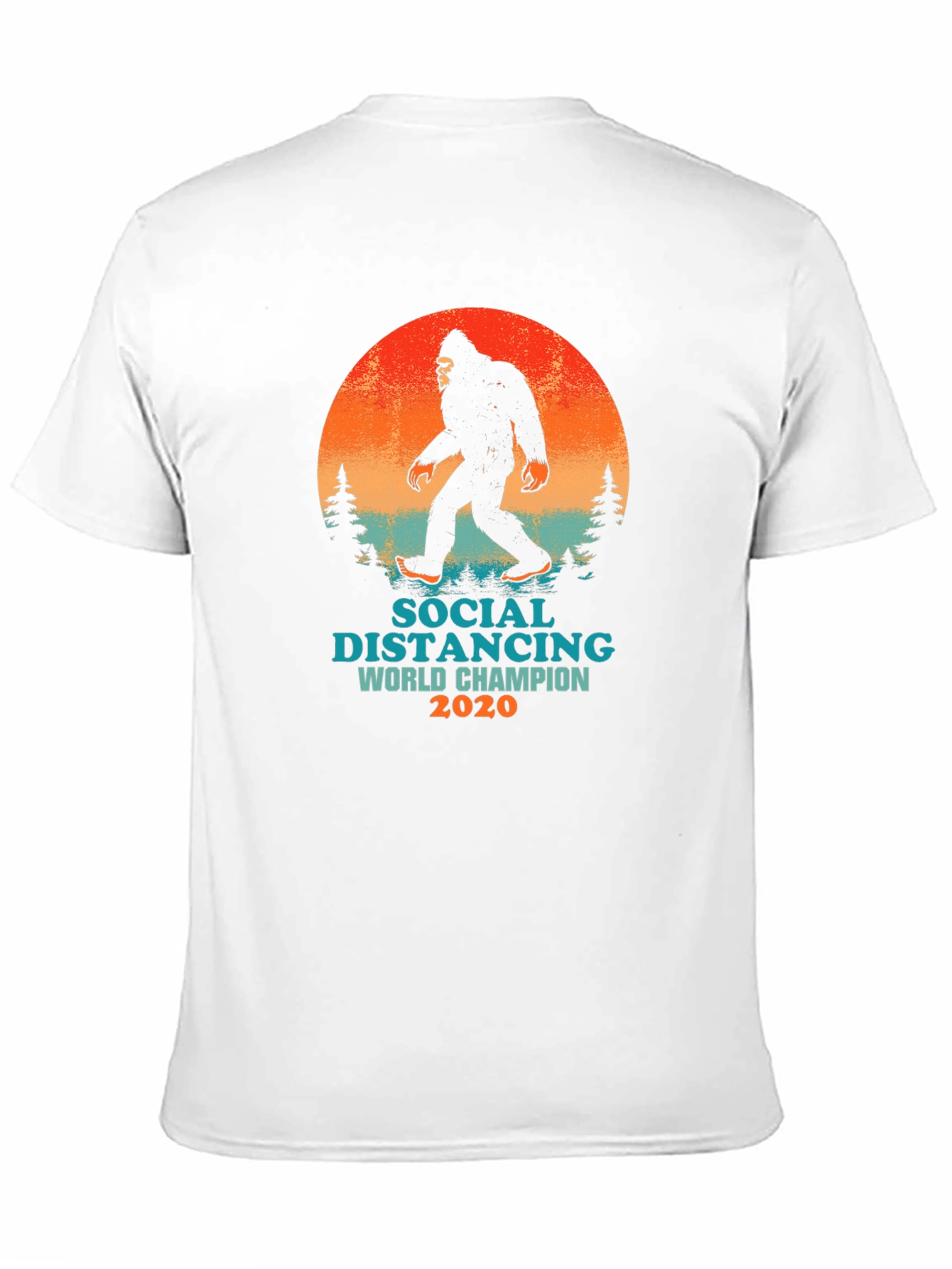 Social Distancing World Champion 2020 T-Shirt
