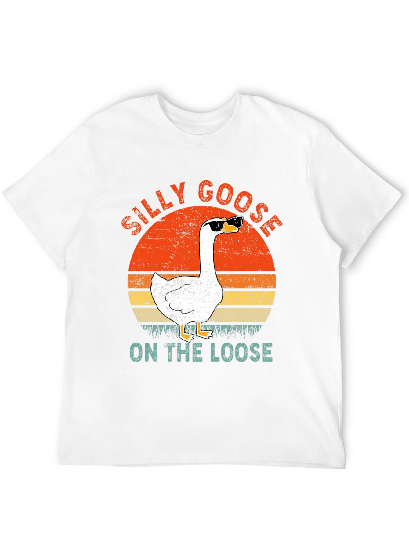 Silly Goose On The Loose Graphic T-Shirt