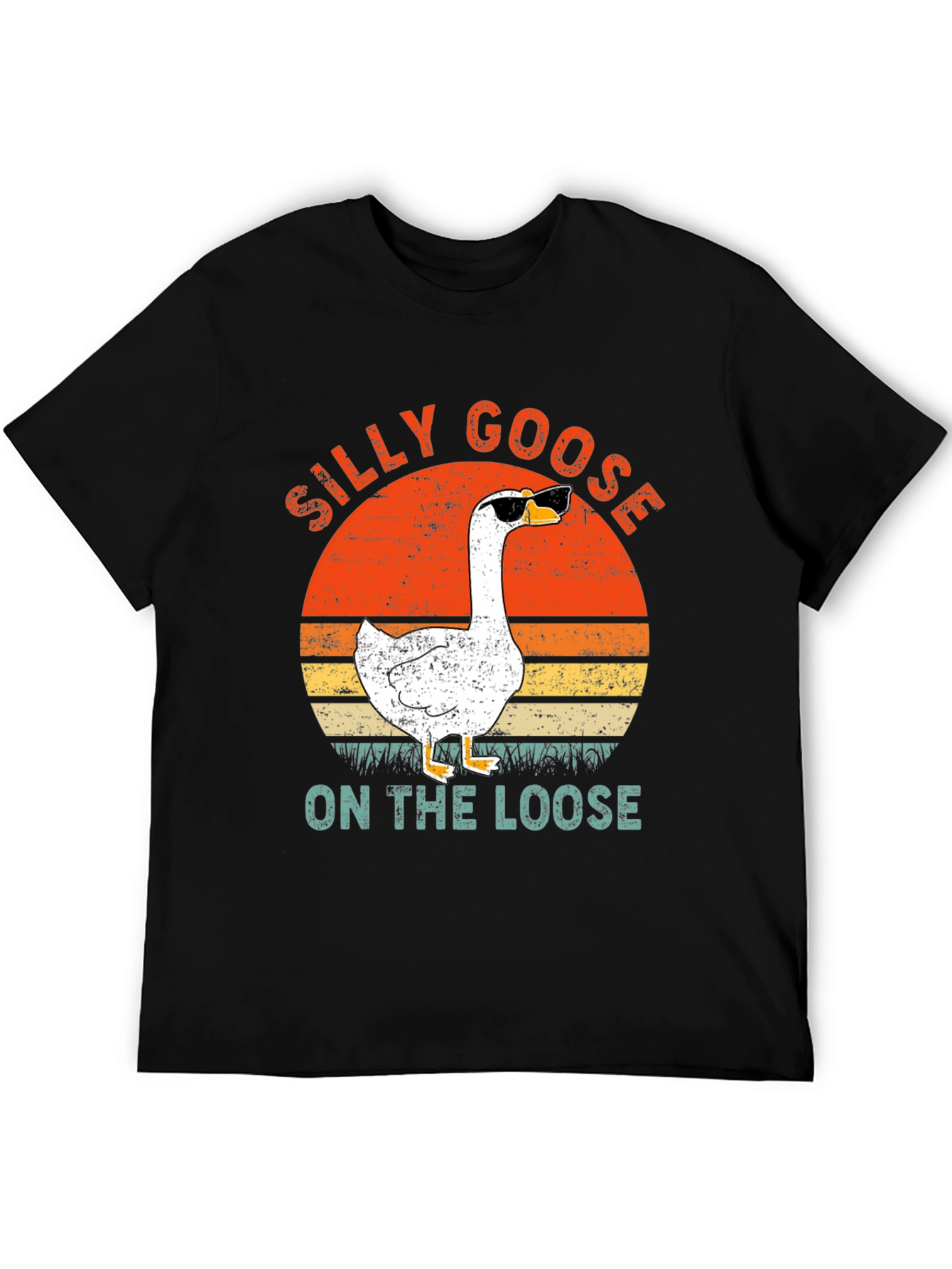 Silly Goose On The Loose Graphic T-Shirt