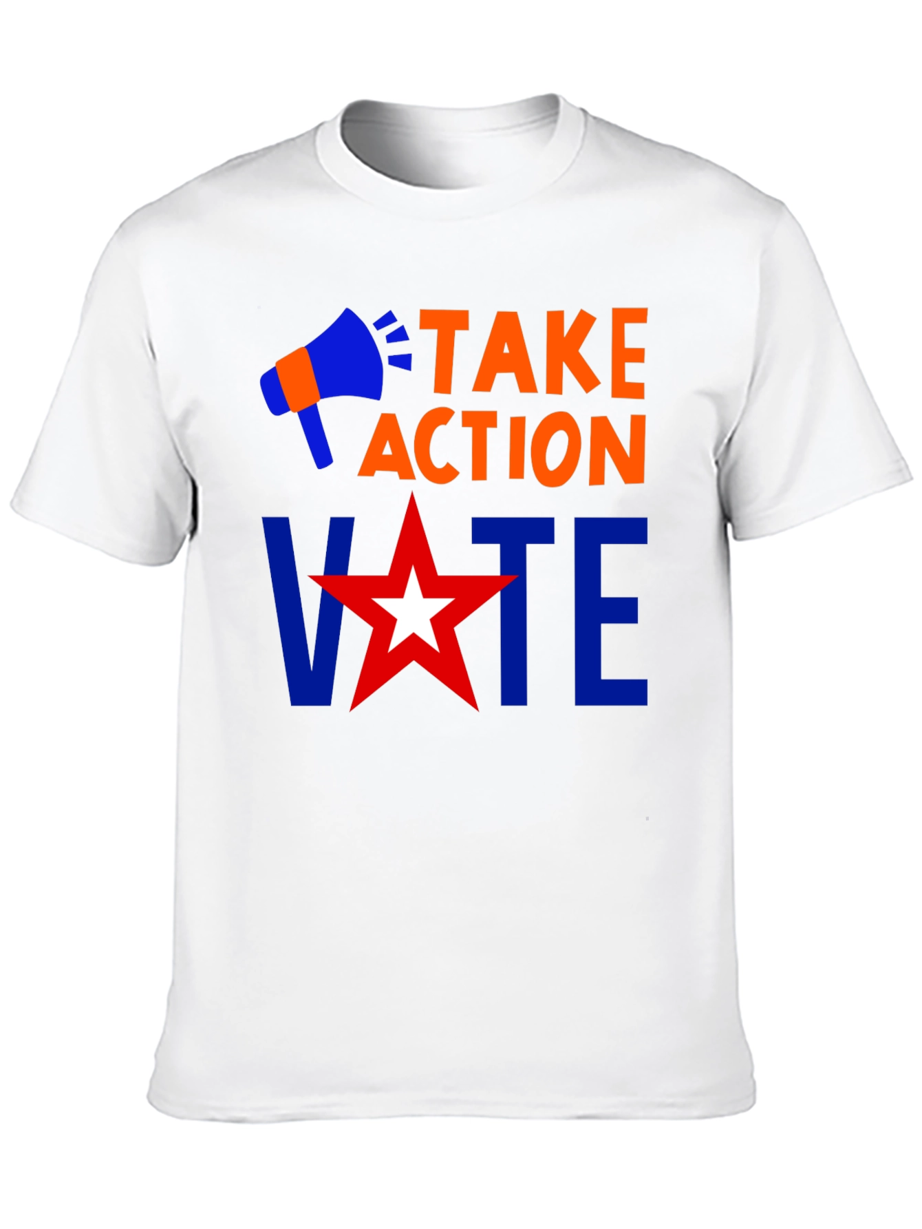 Take Action Vote T-Shirt - Political Awareness Tee