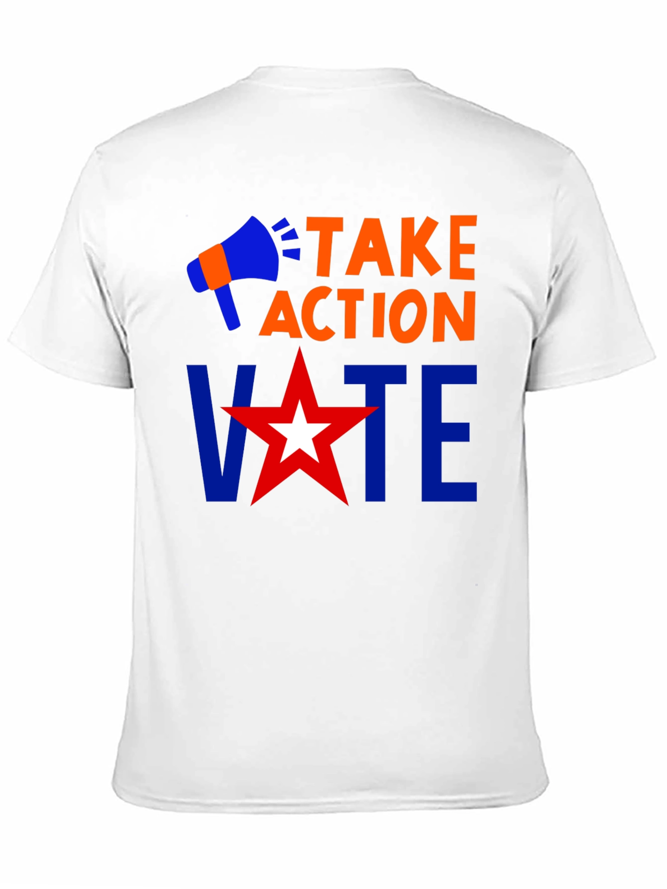 Take Action Vote T-Shirt - Political Awareness Tee