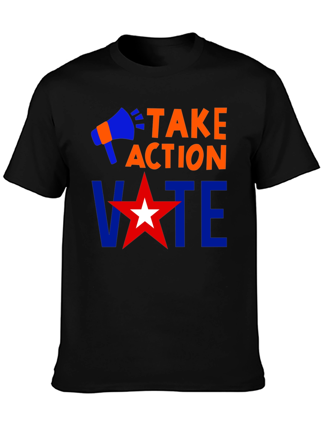 Take Action Vote T-Shirt - Political Awareness Tee
