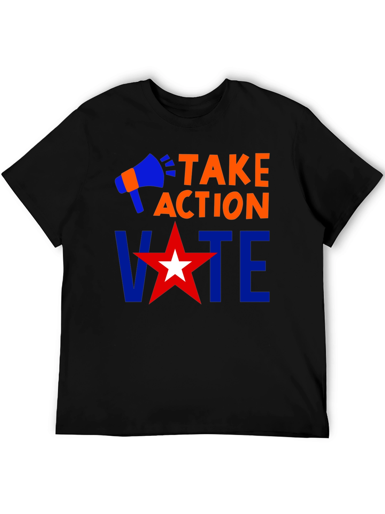 Take Action Vote T-Shirt - Political Awareness Tee