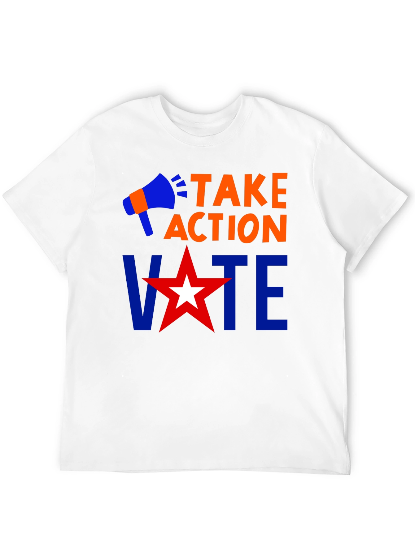 Take Action Vote T-Shirt - Political Awareness Tee