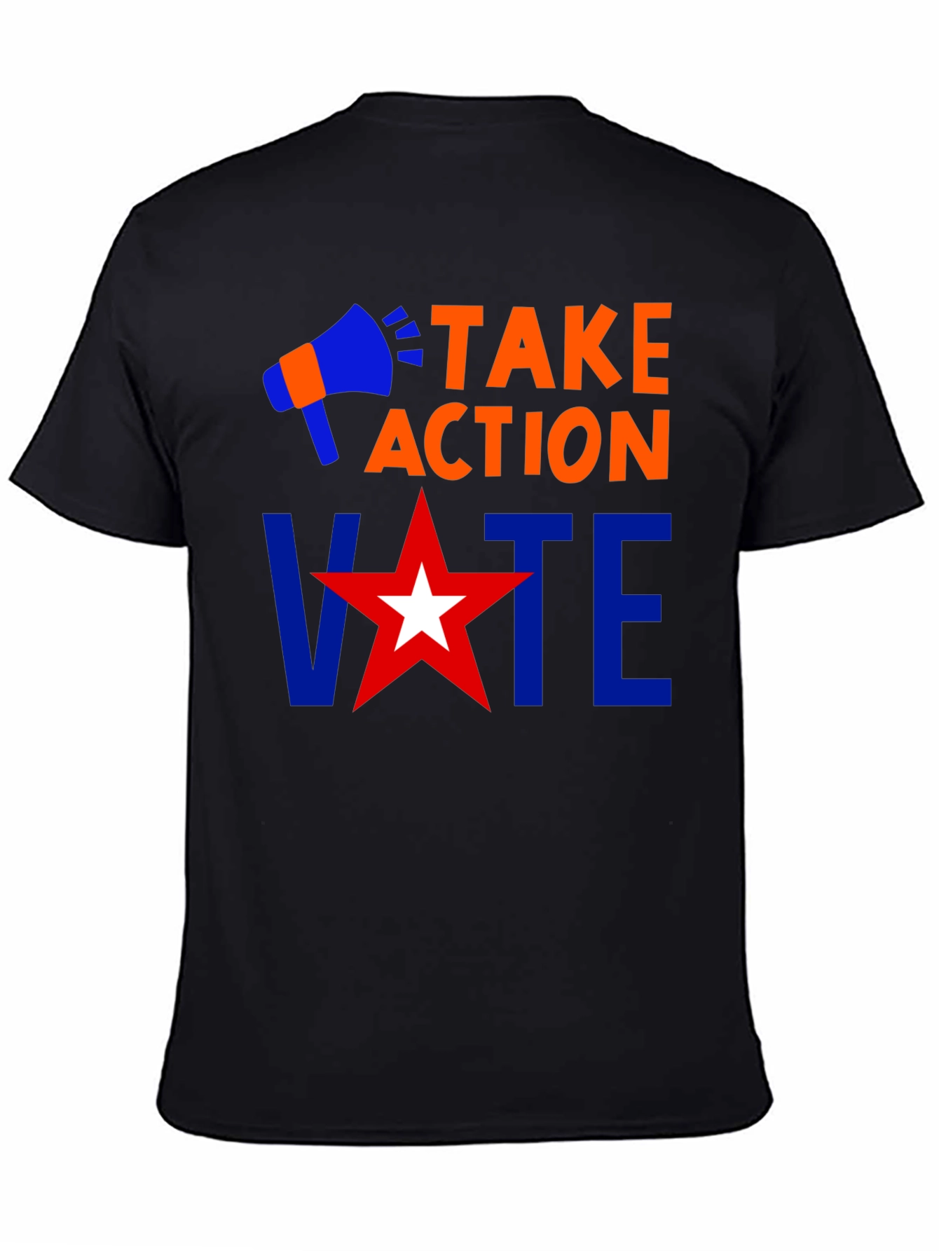 Take Action Vote T-Shirt - Political Awareness Tee