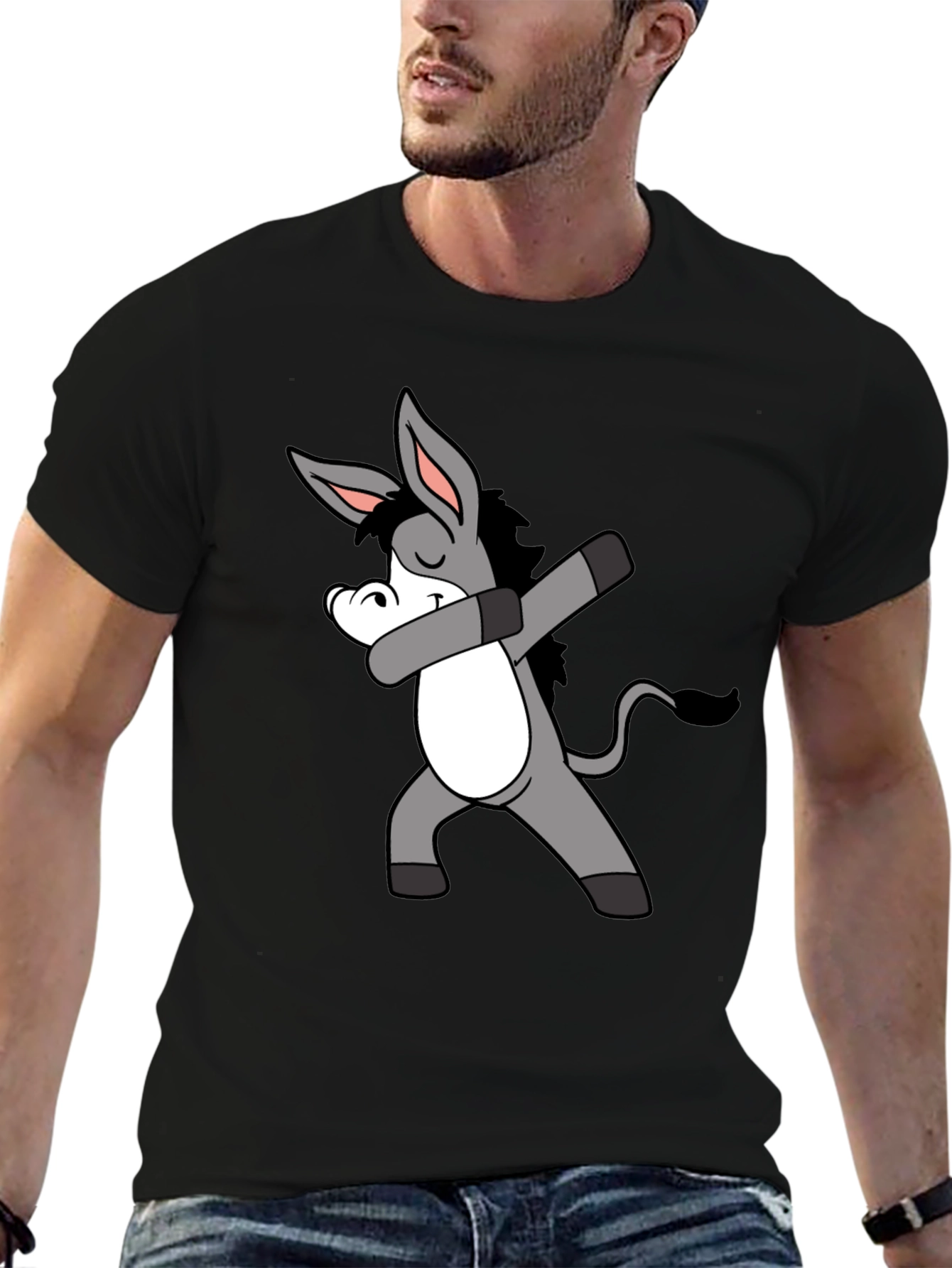 Dabbing Donkey Graphic Tee - Fun & Unique!