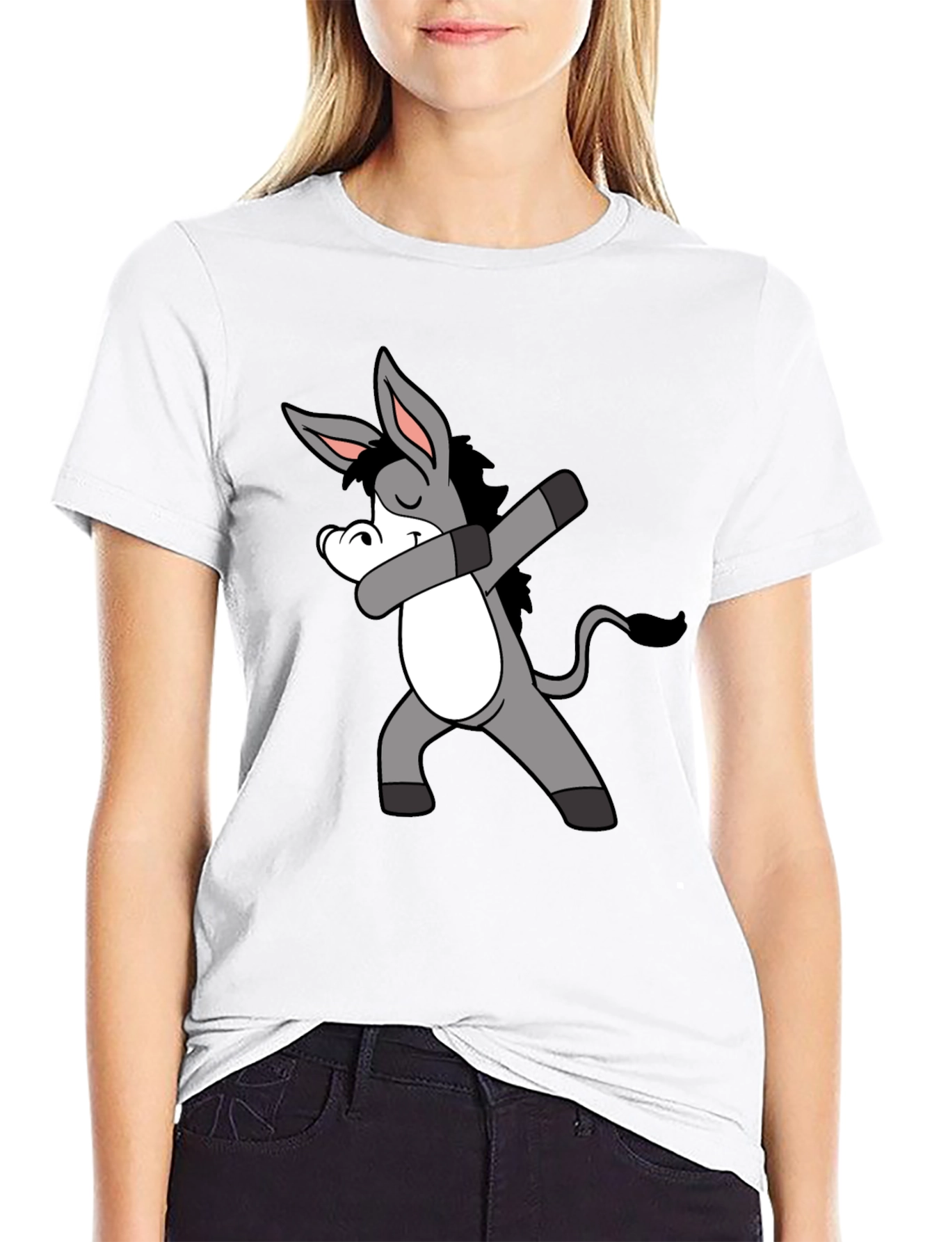 Dabbing Donkey Graphic Tee - Fun & Unique!
