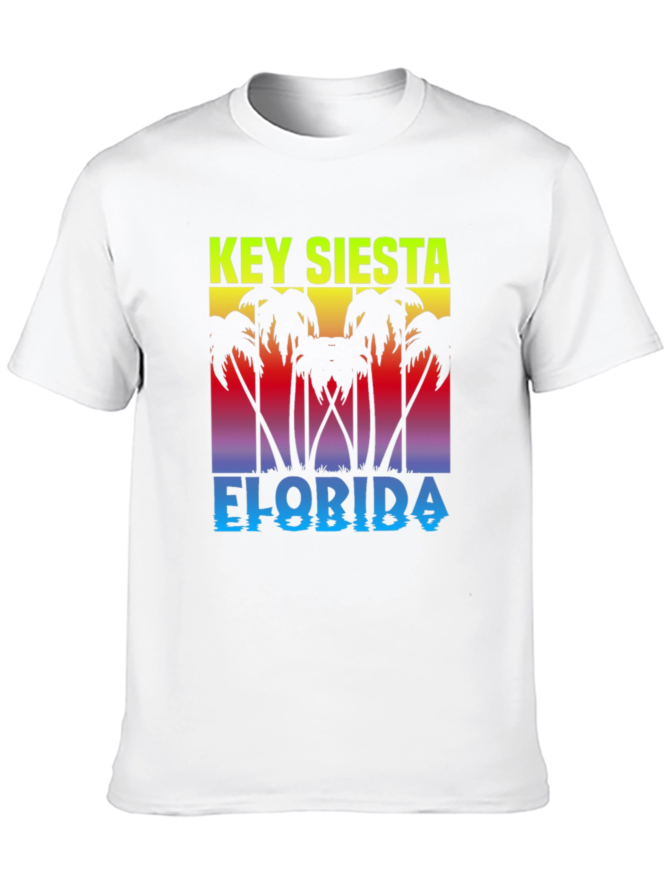 Key Siesta Florida Black T-Shirt