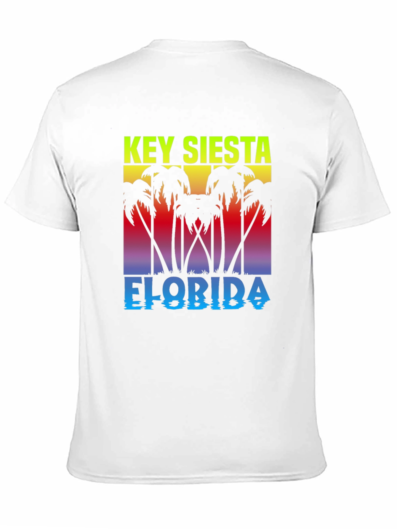 Key Siesta Florida Black T-Shirt