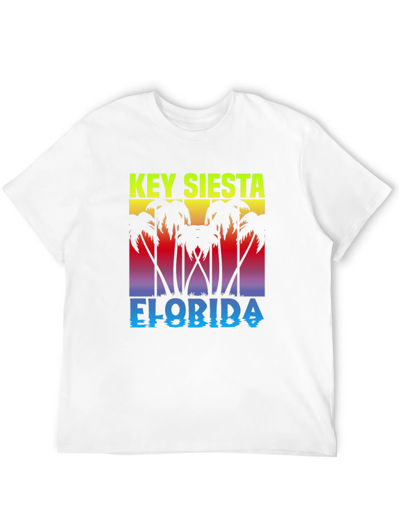 Key Siesta Florida Black T-Shirt
