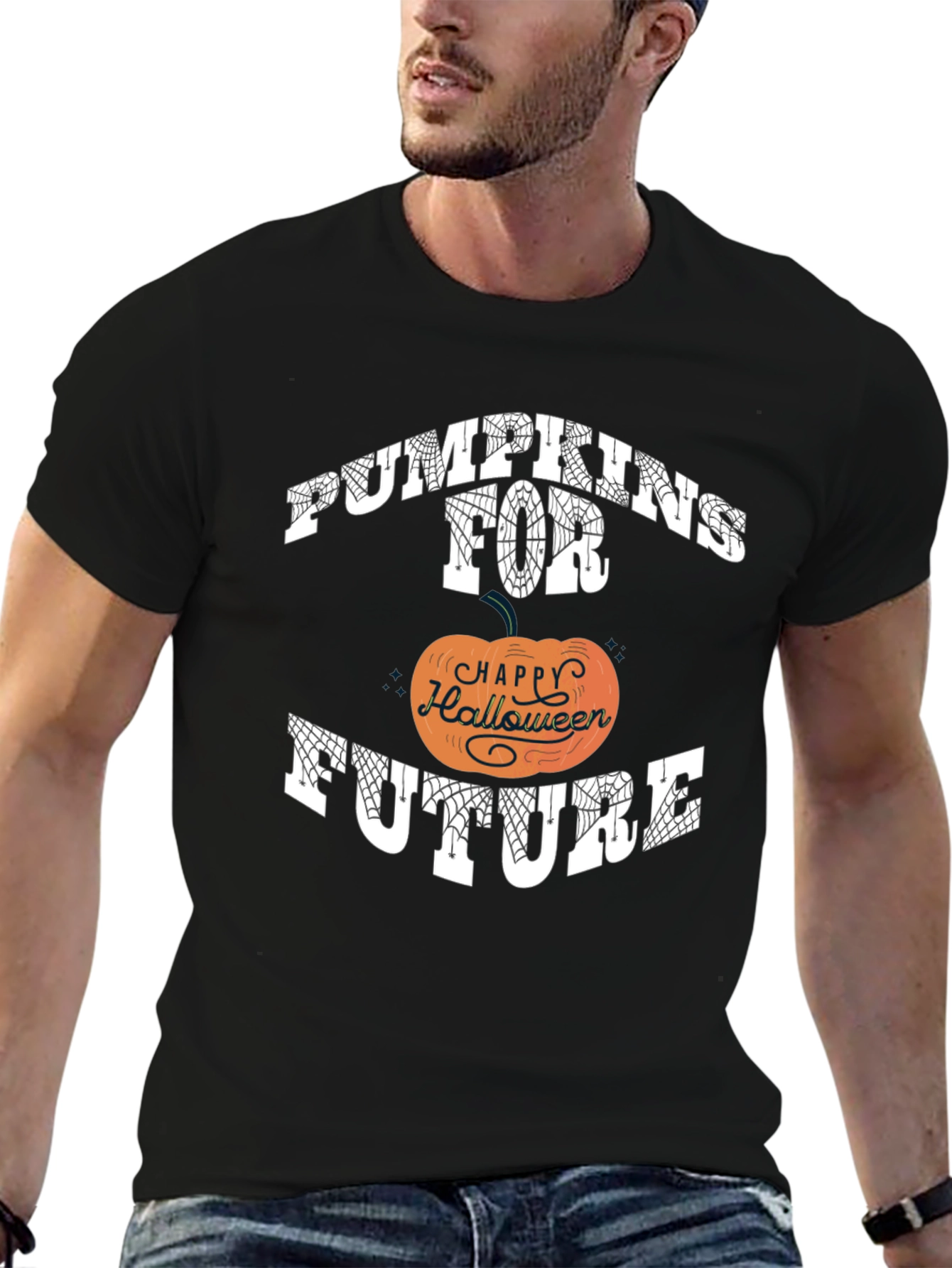 Halloween Pumpkin Graphic Tee