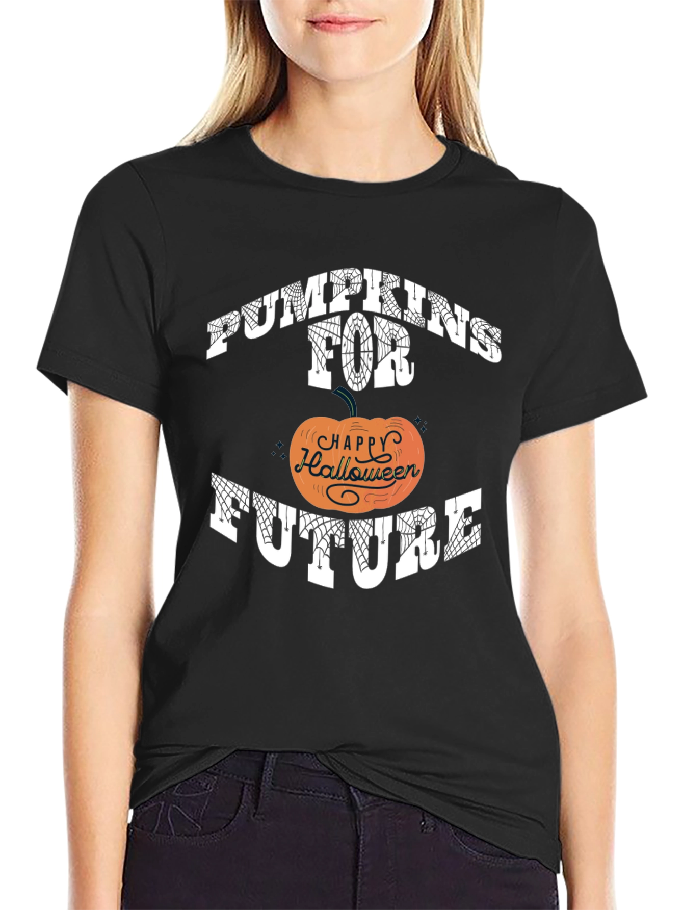 Halloween Pumpkin Graphic Tee