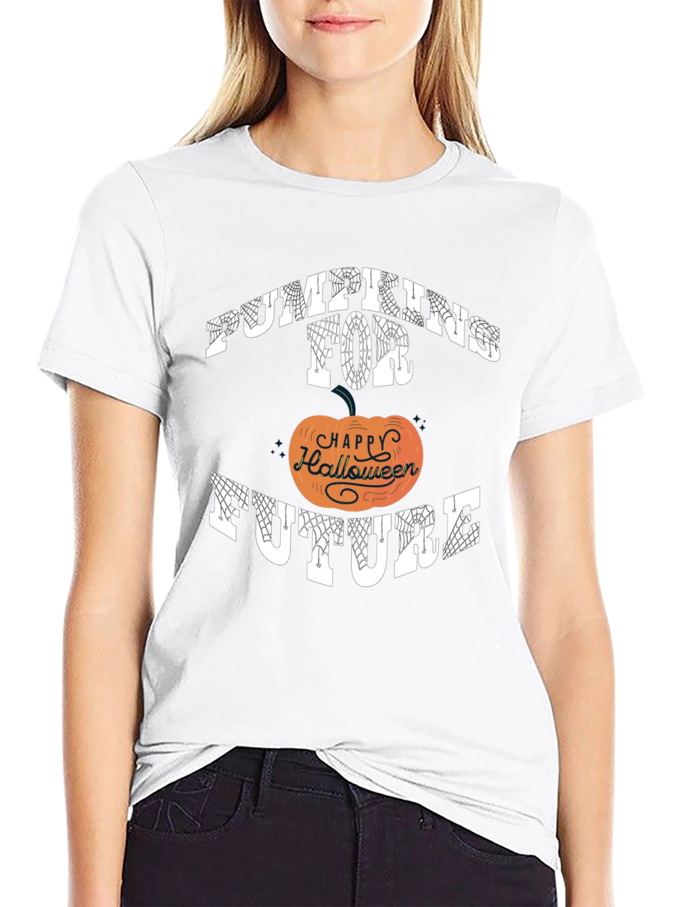 Halloween Pumpkin Graphic Tee