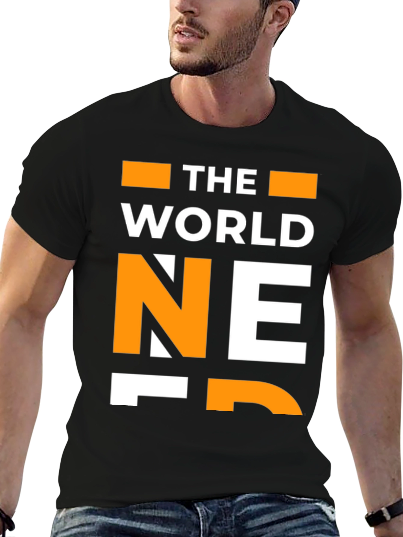 The World Needs Nerds Black Graphic Tee