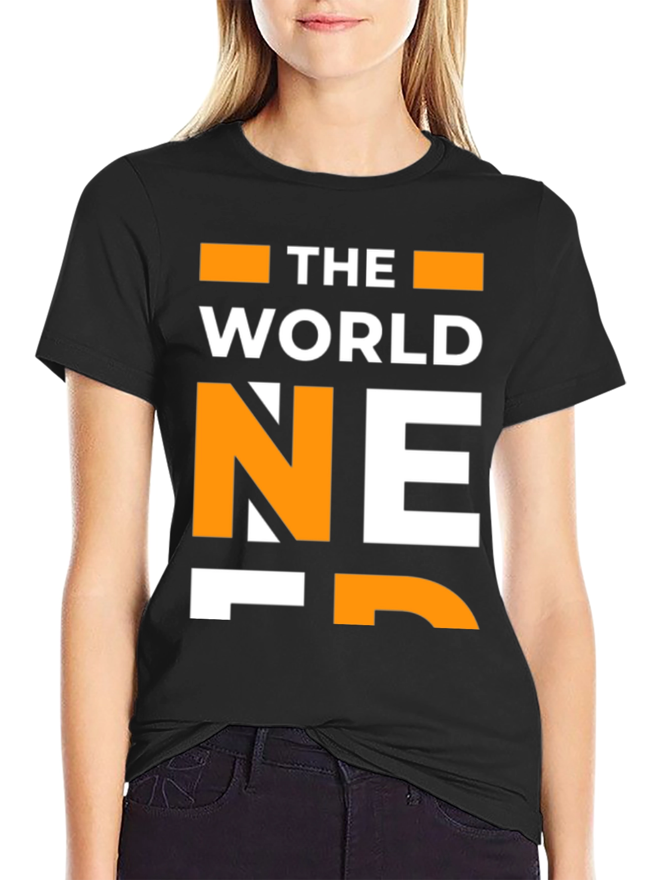 The World Needs Nerds Black Graphic Tee