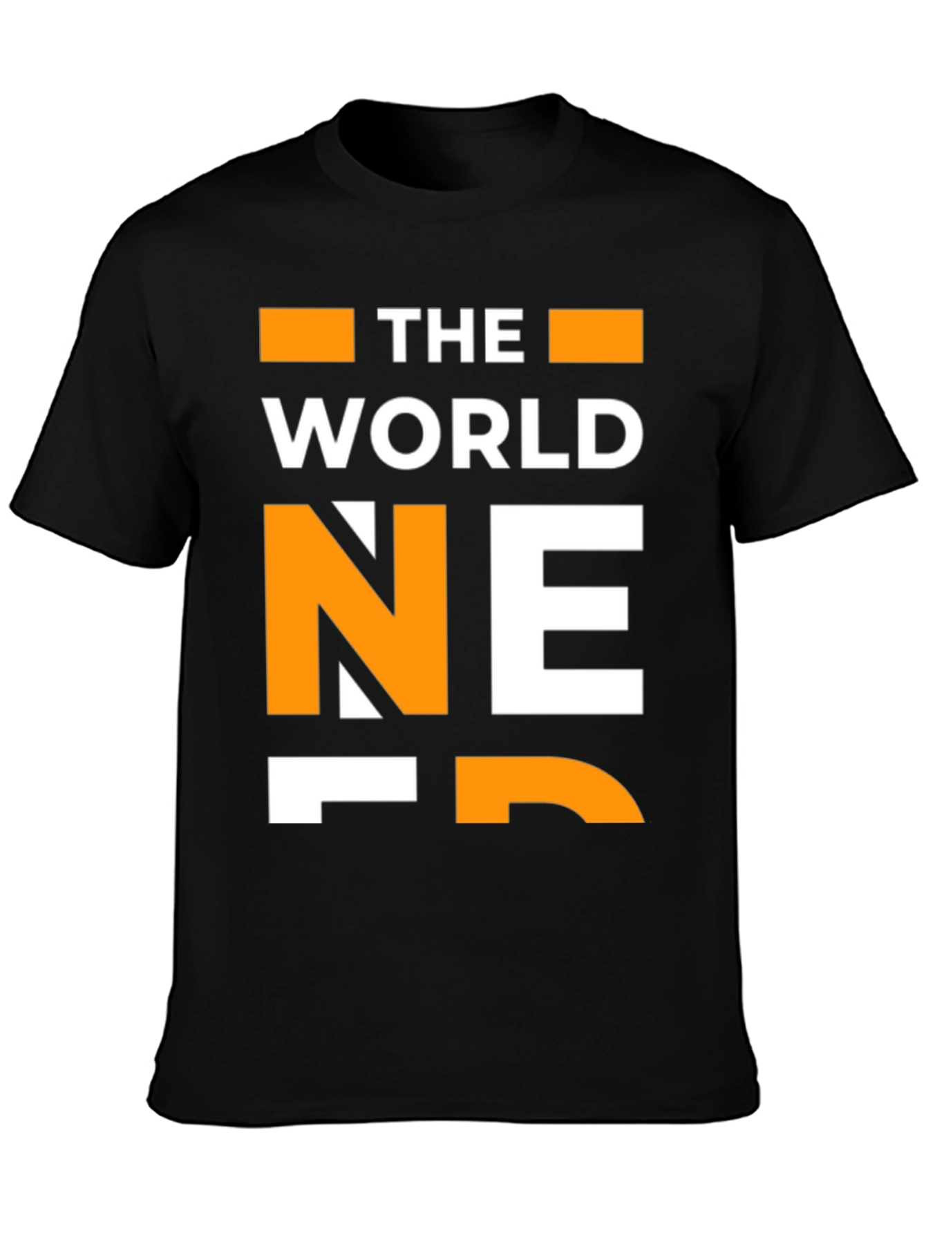 The World Needs Nerds Black Graphic Tee