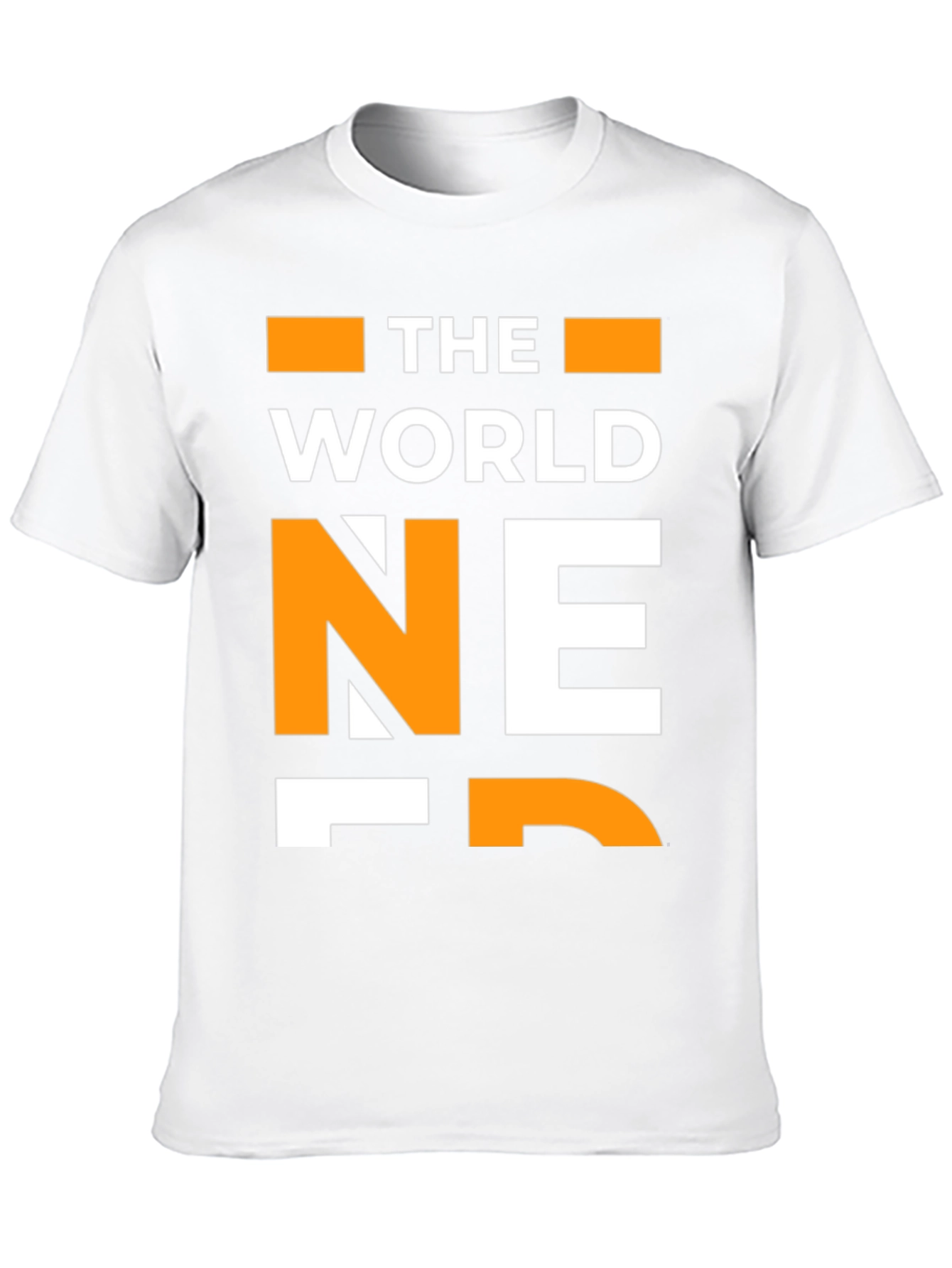 The World Needs Nerds Black Graphic Tee