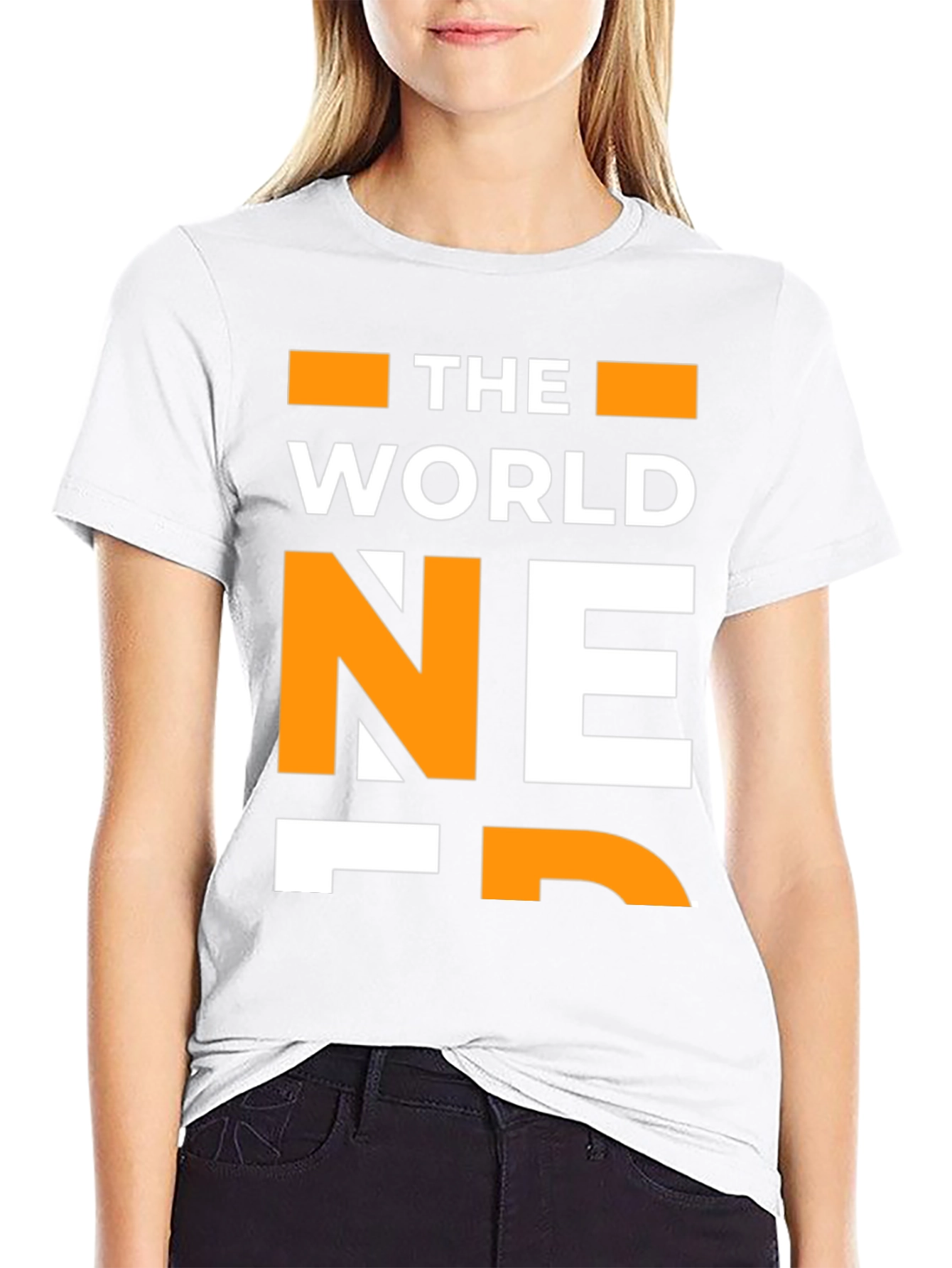 The World Needs Nerds Black Graphic Tee