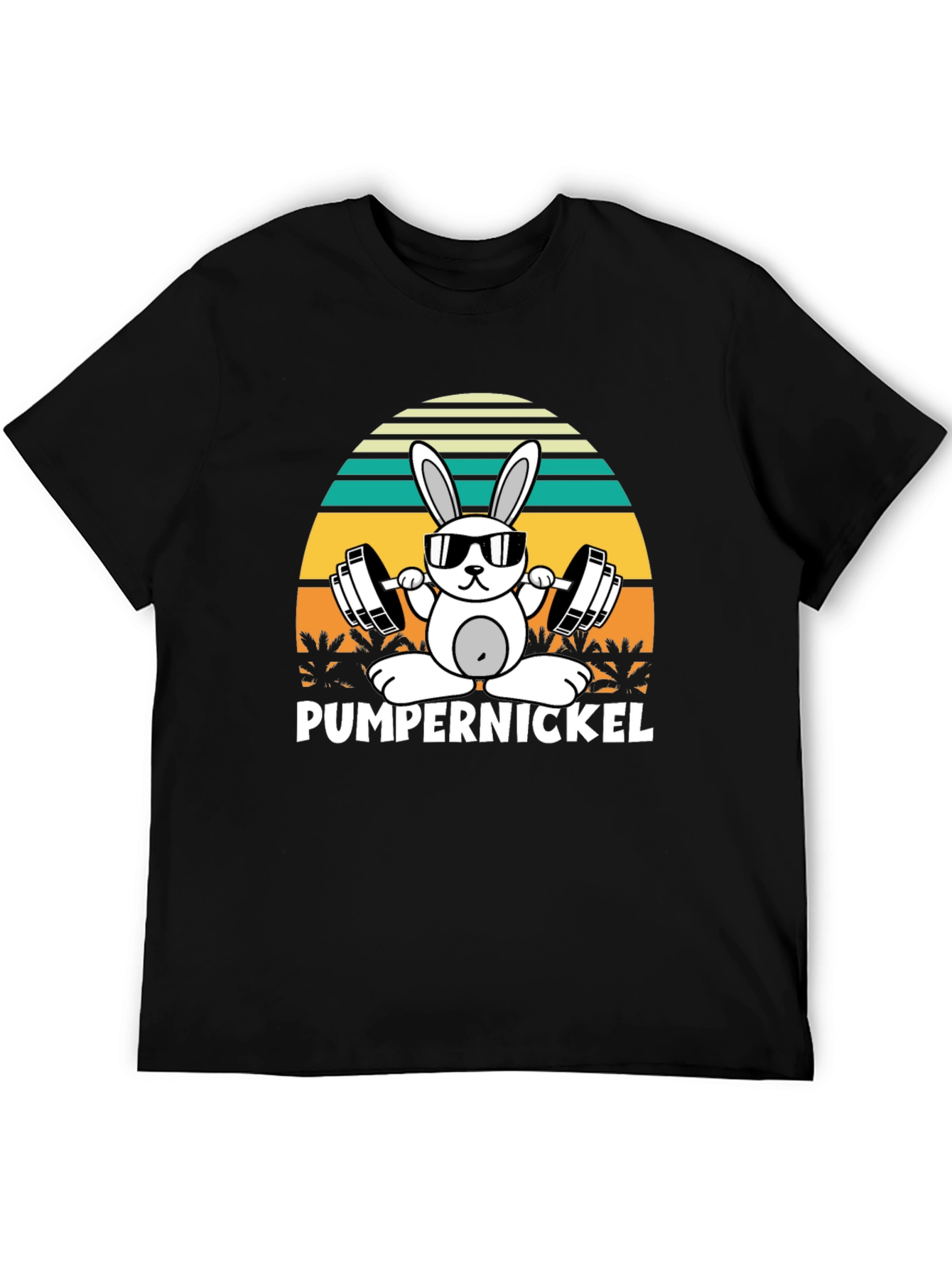 Pumpernickel Bunny Workout T-Shirt