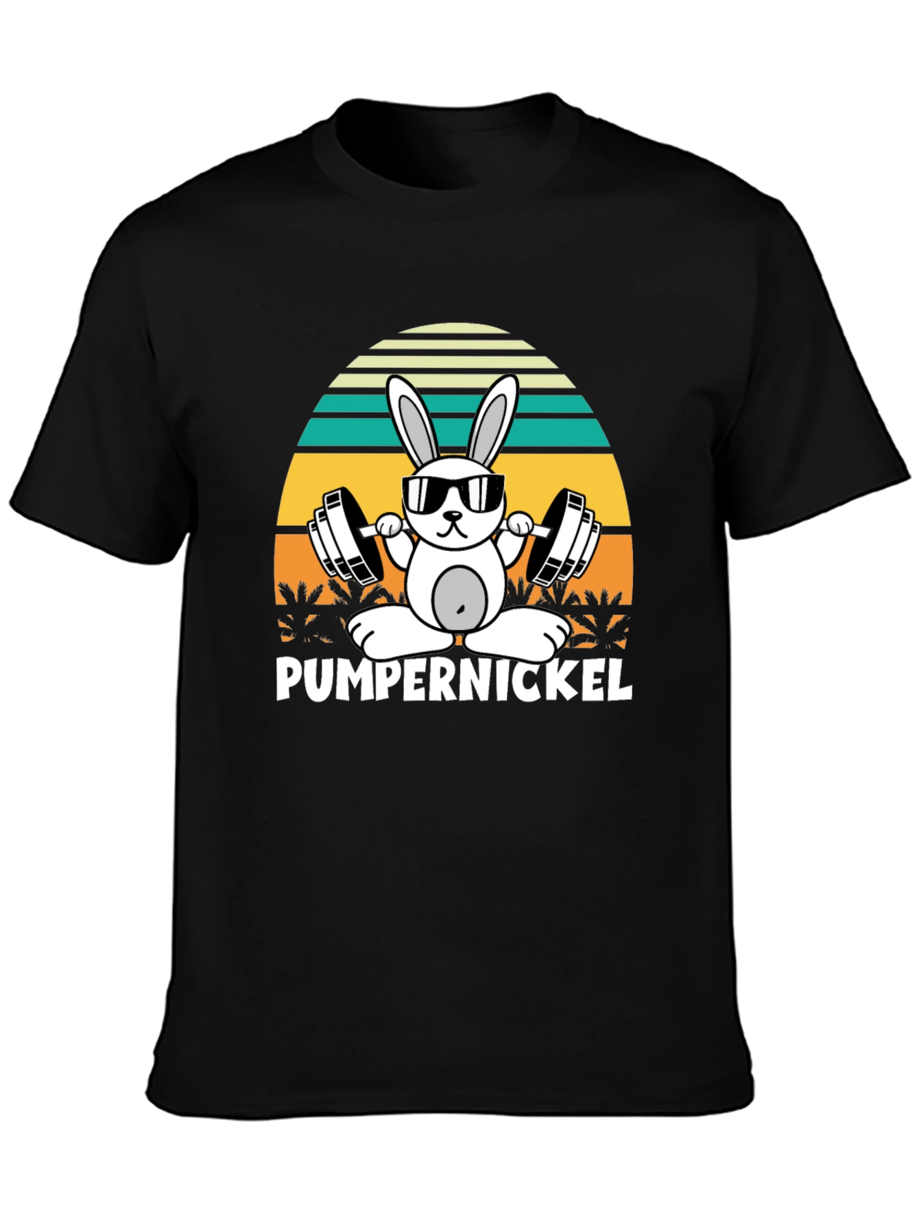 Pumpernickel Bunny Workout T-Shirt