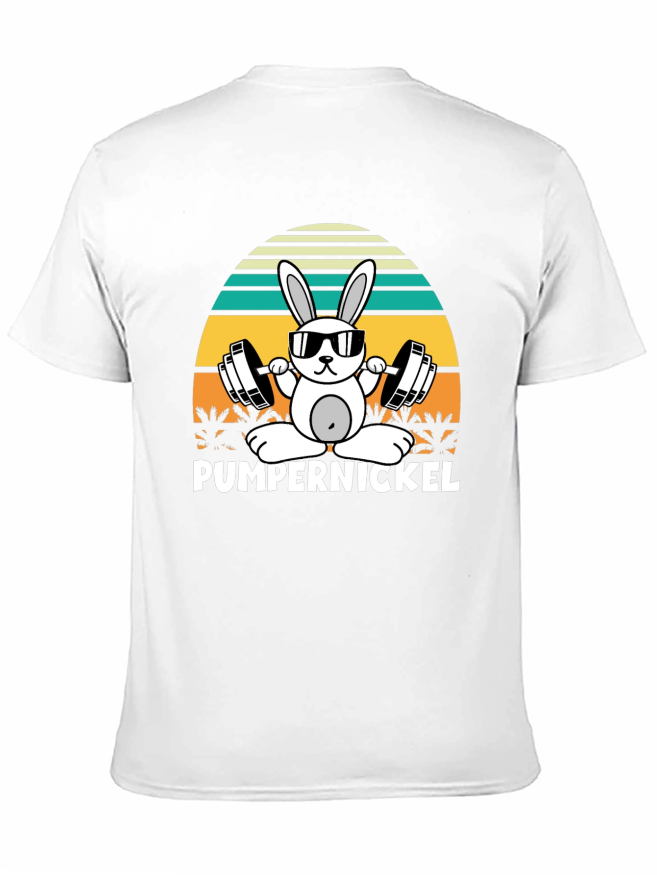 Pumpernickel Bunny Workout T-Shirt