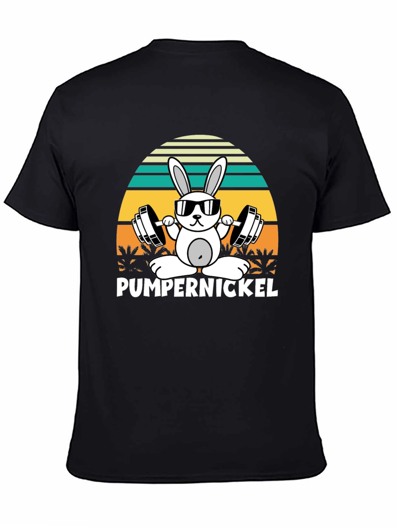 Pumpernickel Bunny Workout T-Shirt