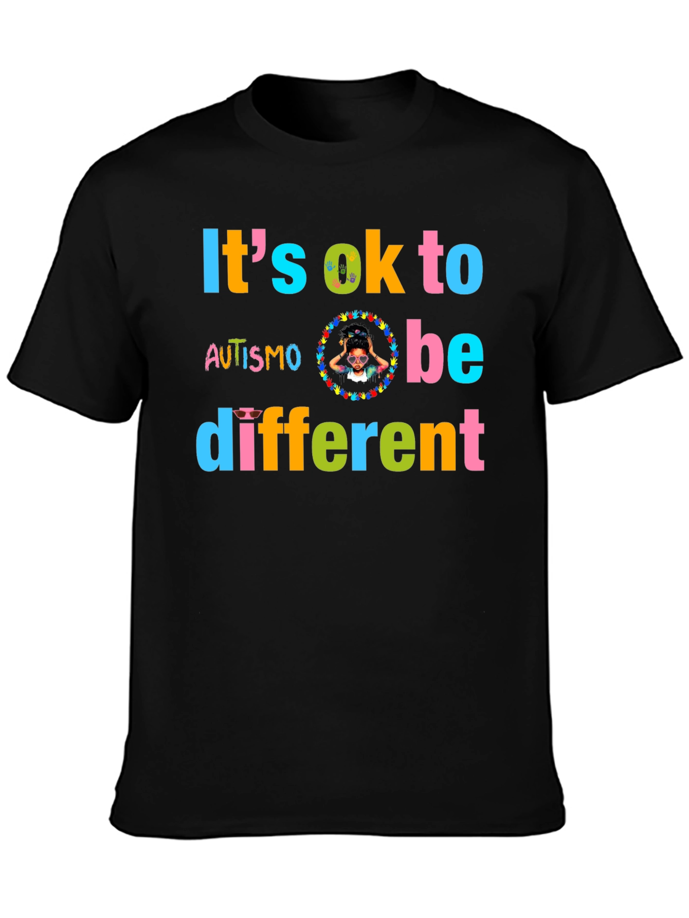 Autism Awareness T-Shirt - Its OK to be Different