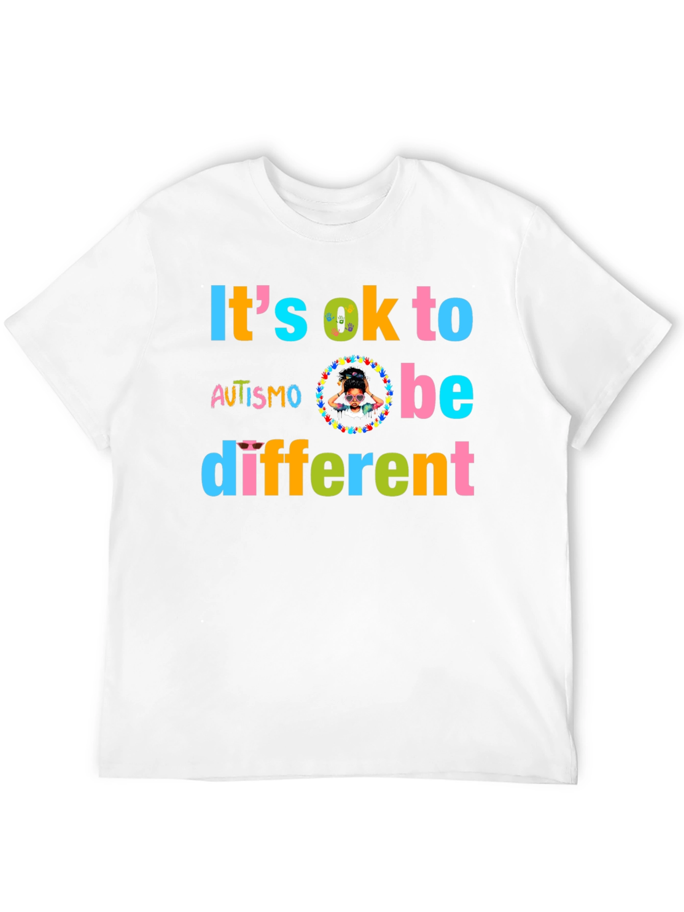 Autism Awareness T-Shirt - Its OK to be Different