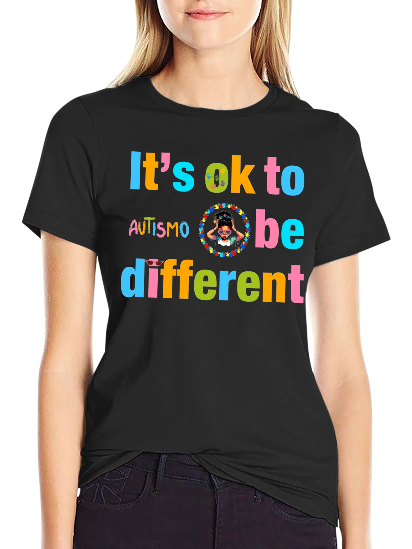 Autism Awareness T-Shirt - Its OK to be Different