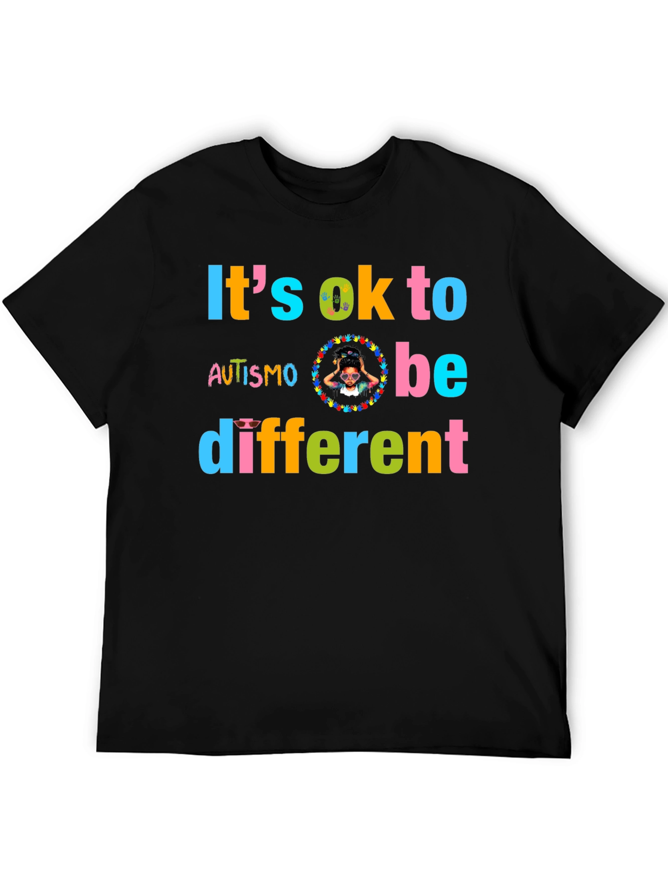 Autism Awareness T-Shirt - Its OK to be Different