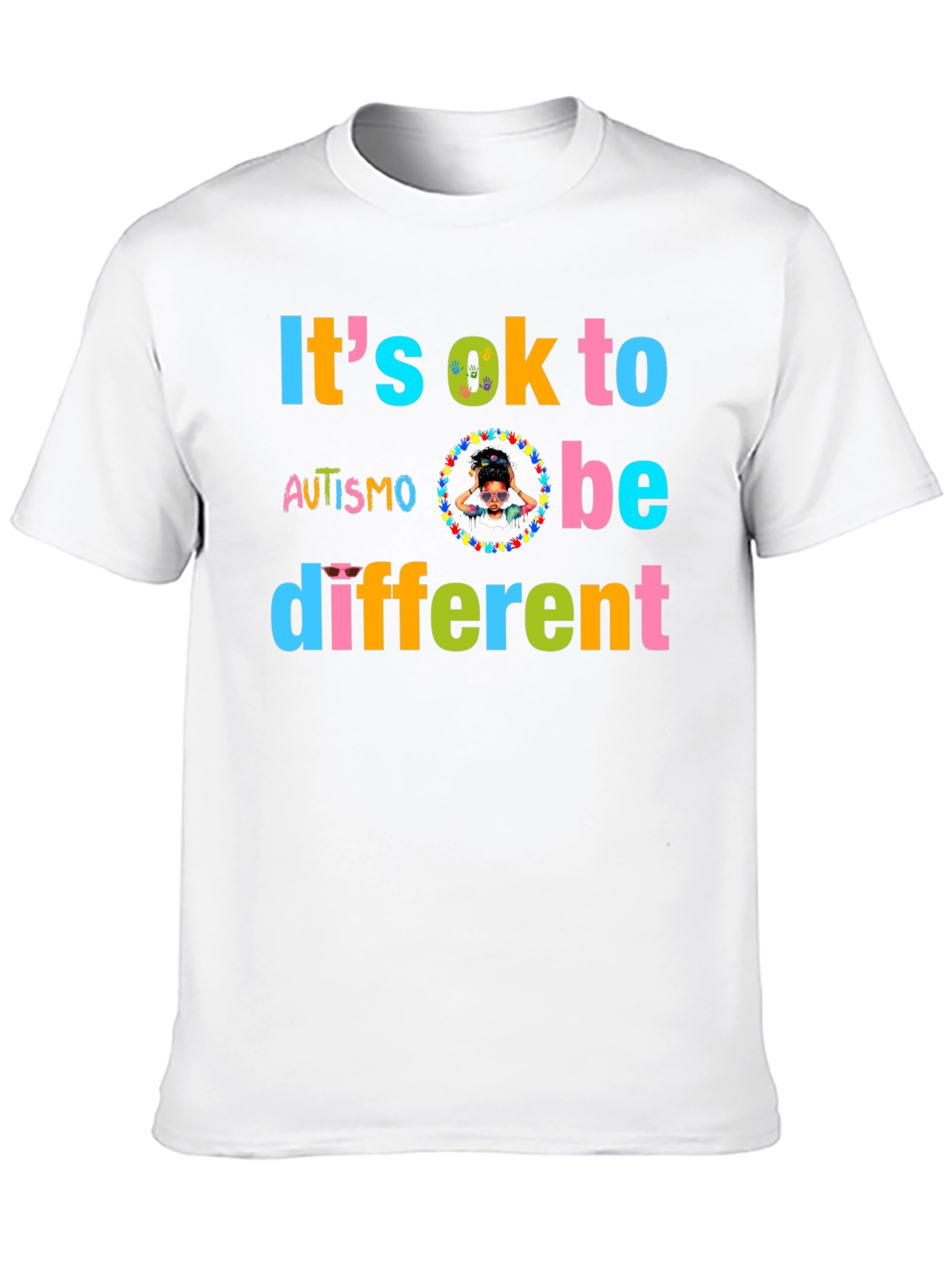 Autism Awareness T-Shirt - Its OK to be Different