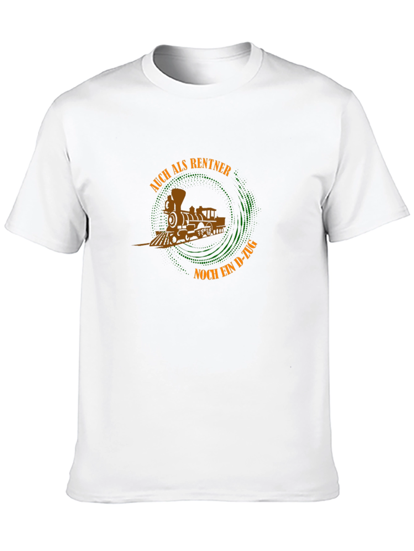 Retirement Train Black Graphic T-Shirt