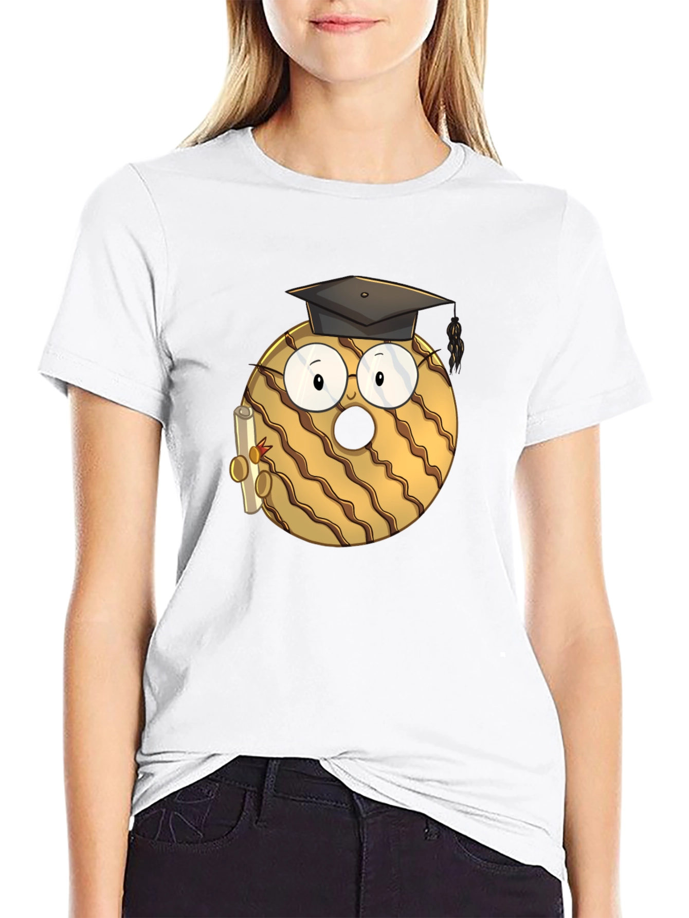 Graduation Donut Graphic Tee