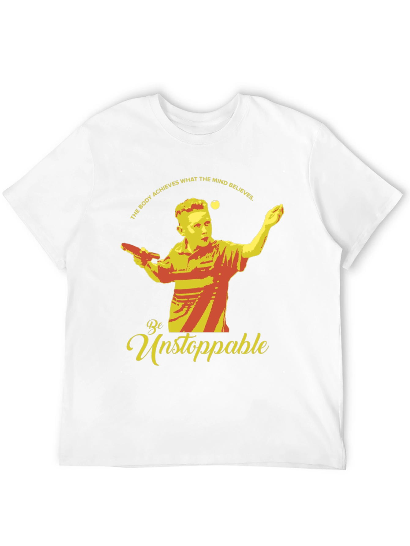 Unstoppable Table Tennis Player Graphic Tee
