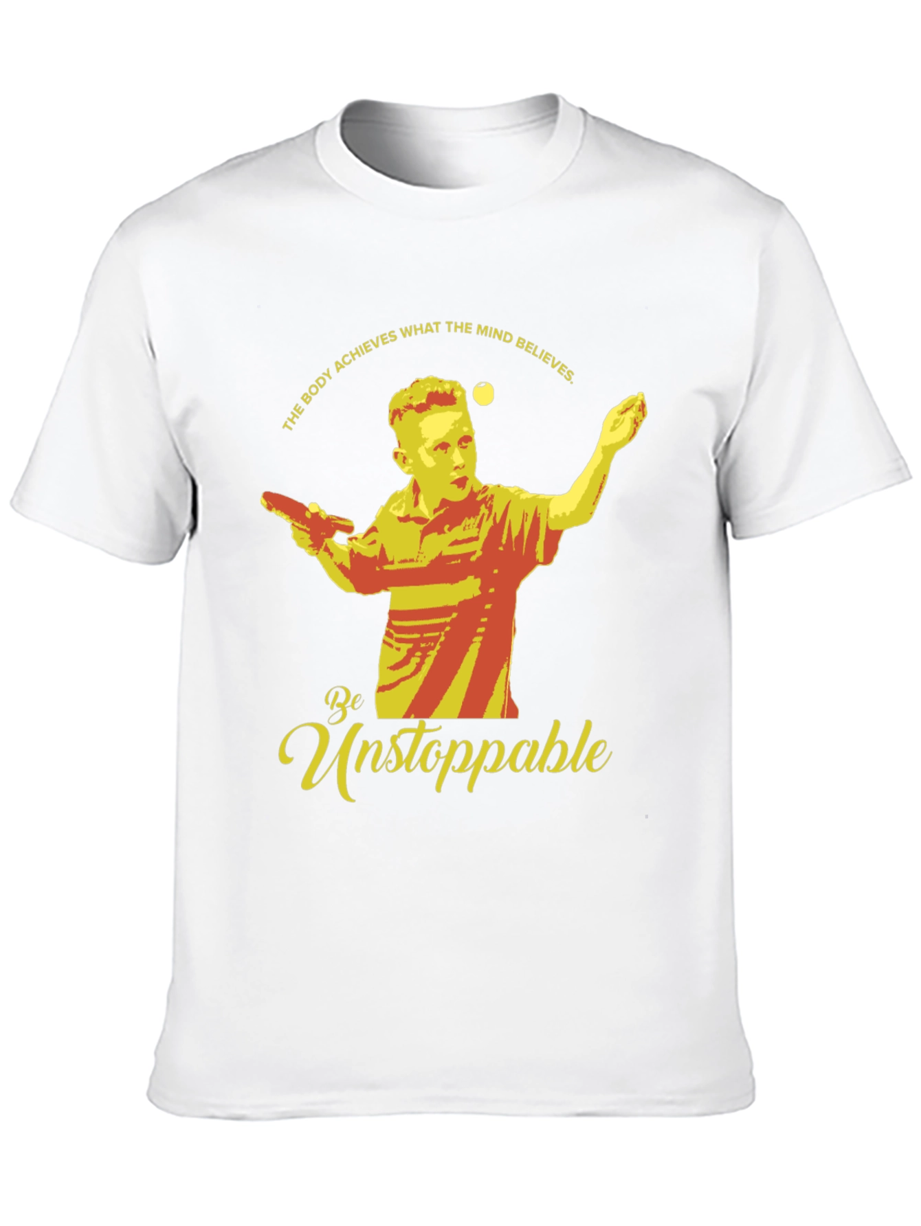 Unstoppable Table Tennis Player Graphic Tee