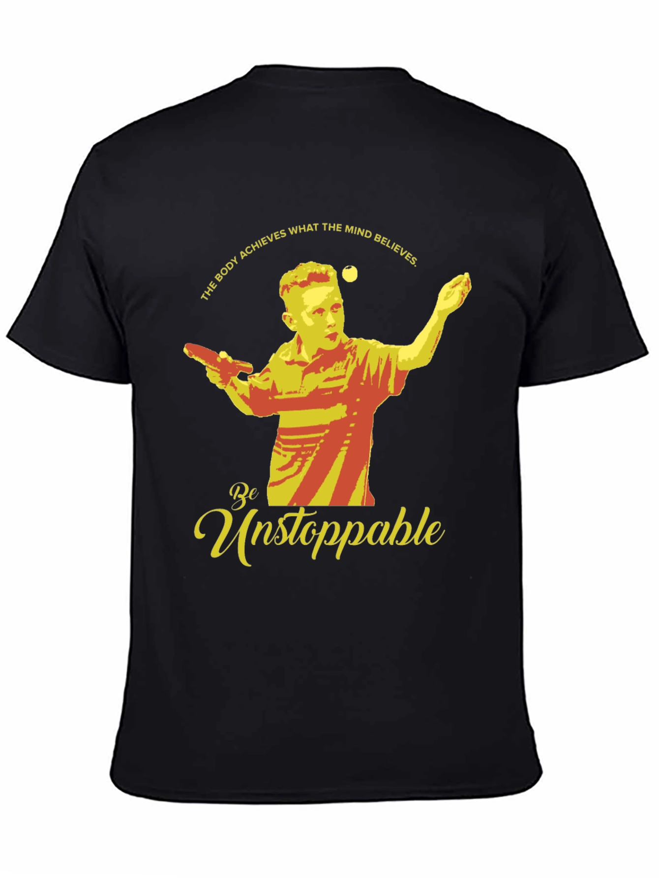 Unstoppable Table Tennis Player Graphic Tee