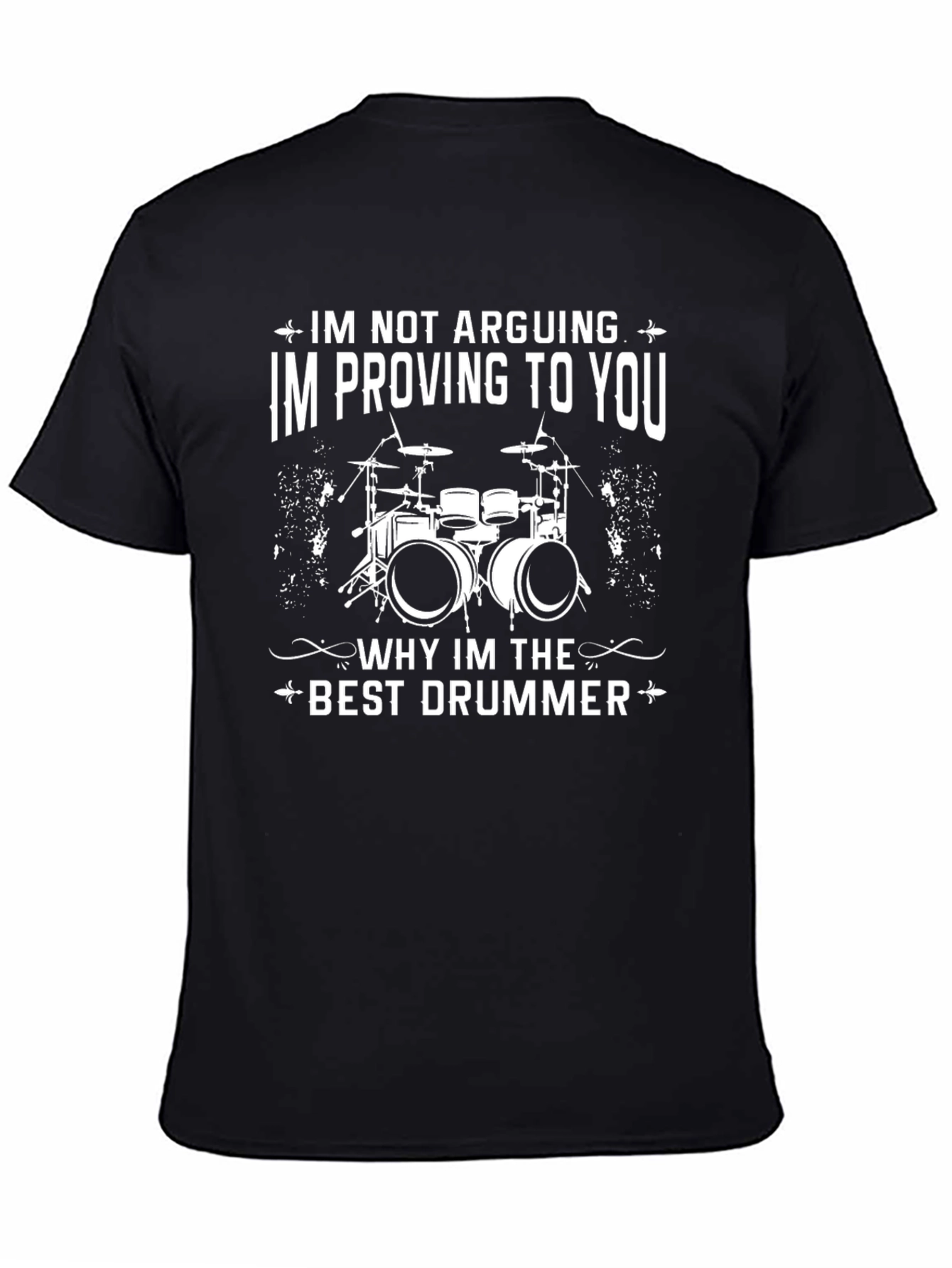 Best Drummer T-Shirt - Funny Music Tee
