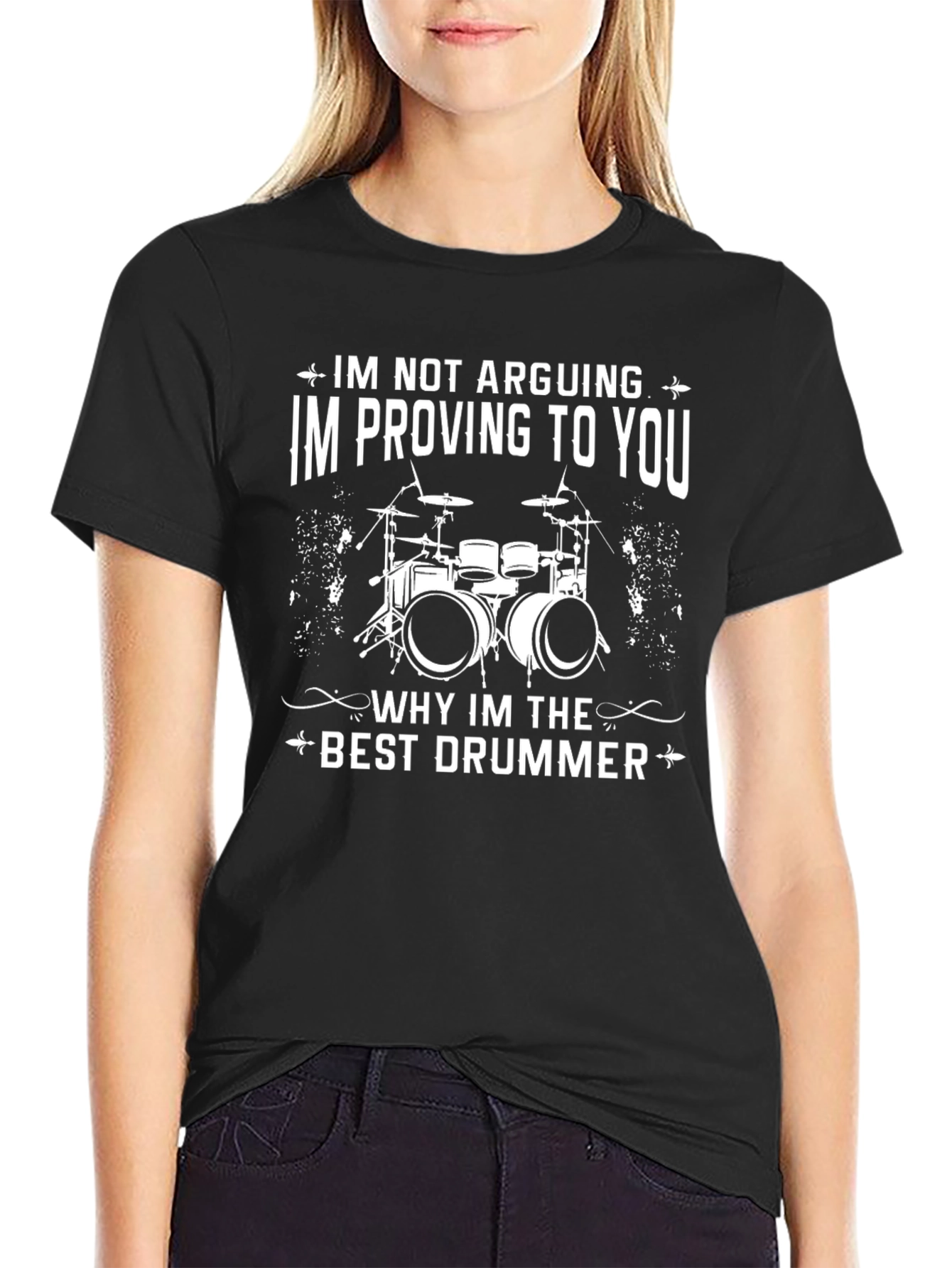 Best Drummer T-Shirt - Funny Music Tee