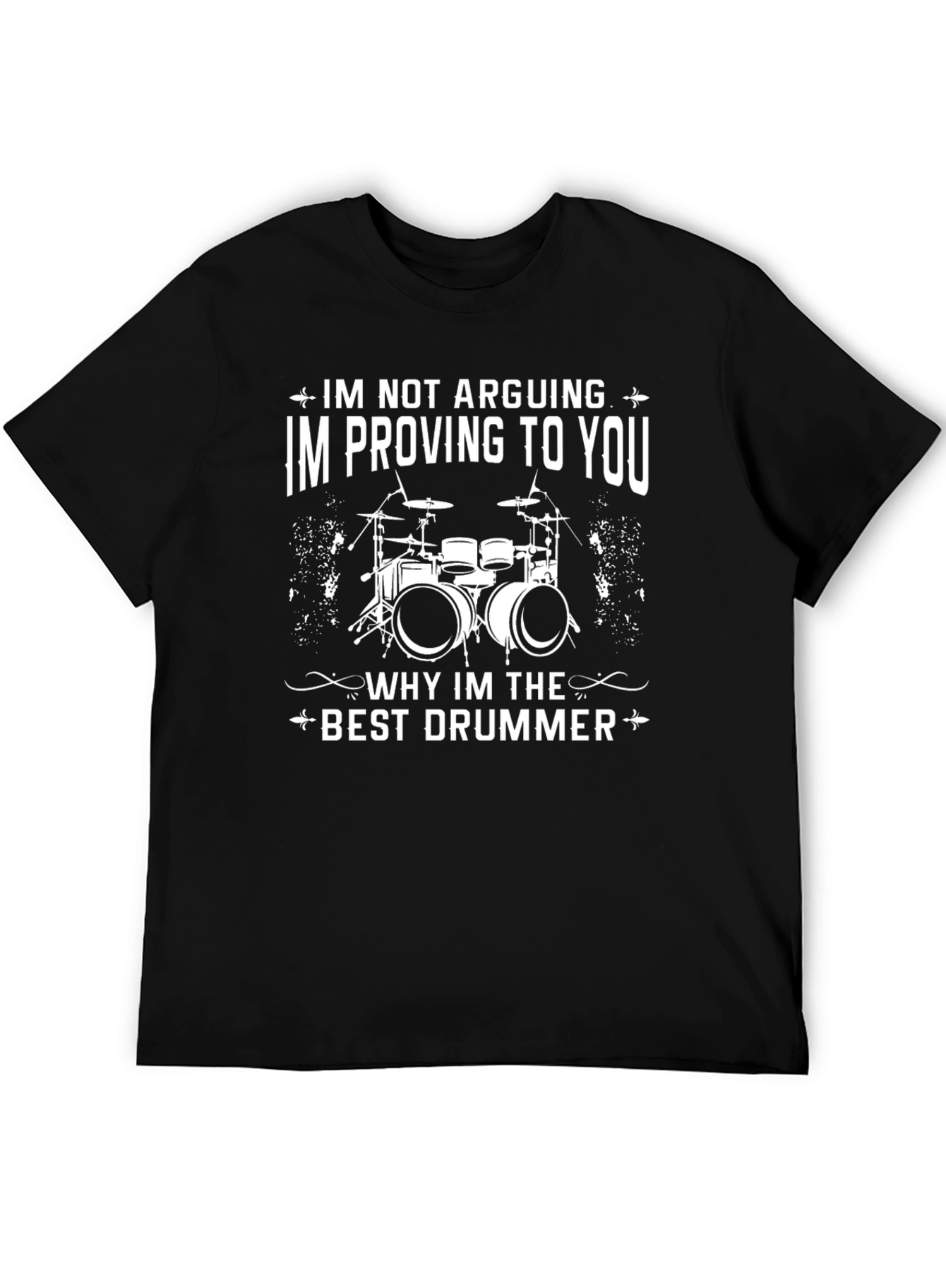 Best Drummer T-Shirt - Funny Music Tee