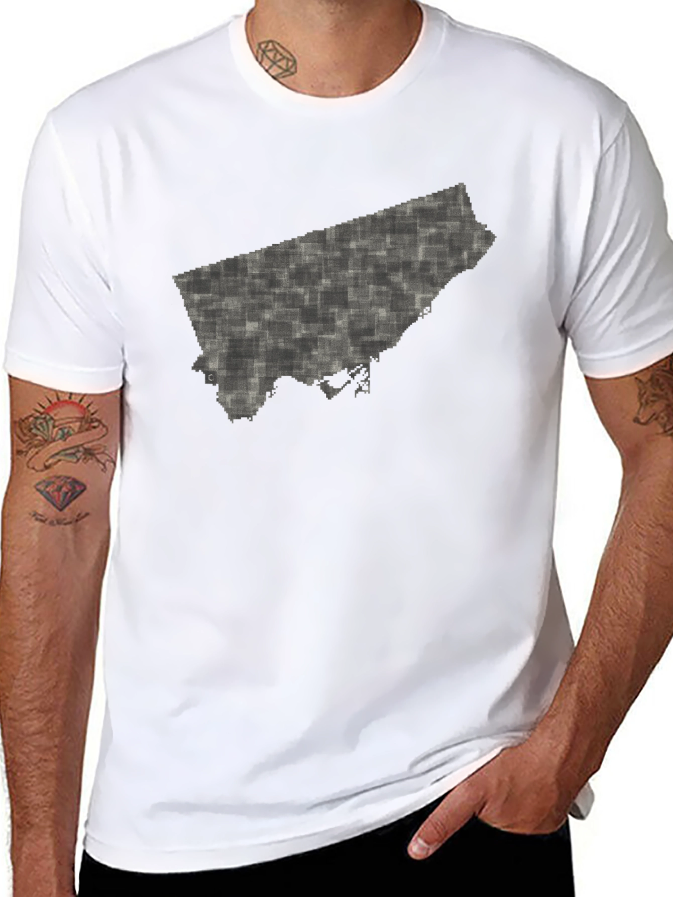 Toronto Map Graphic T-Shirt - Stylish Urban Design